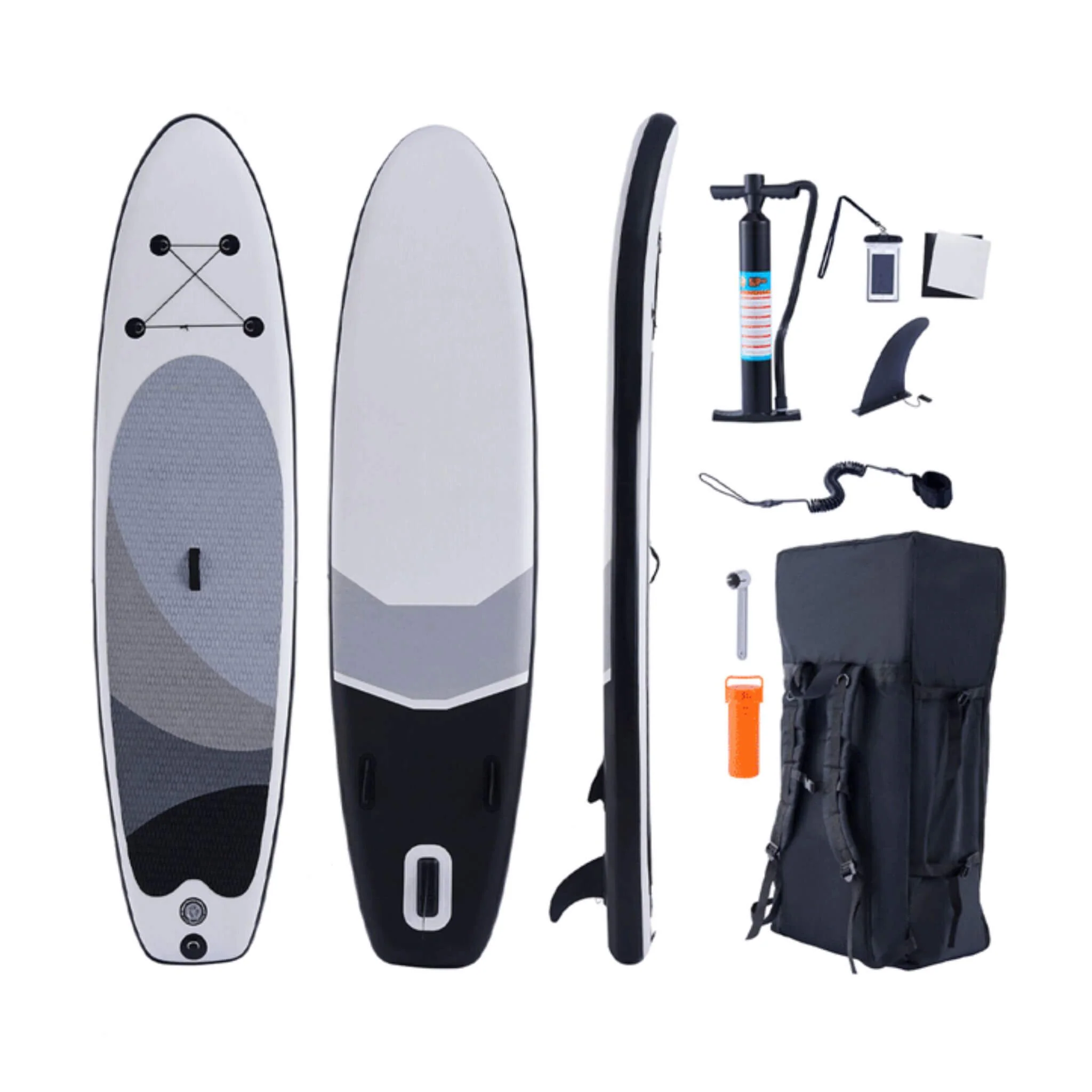 10FT Inflatable Blow Up SUP Paddle Board W/ Carrying Bag & Pump (SAK43678) - Image 3