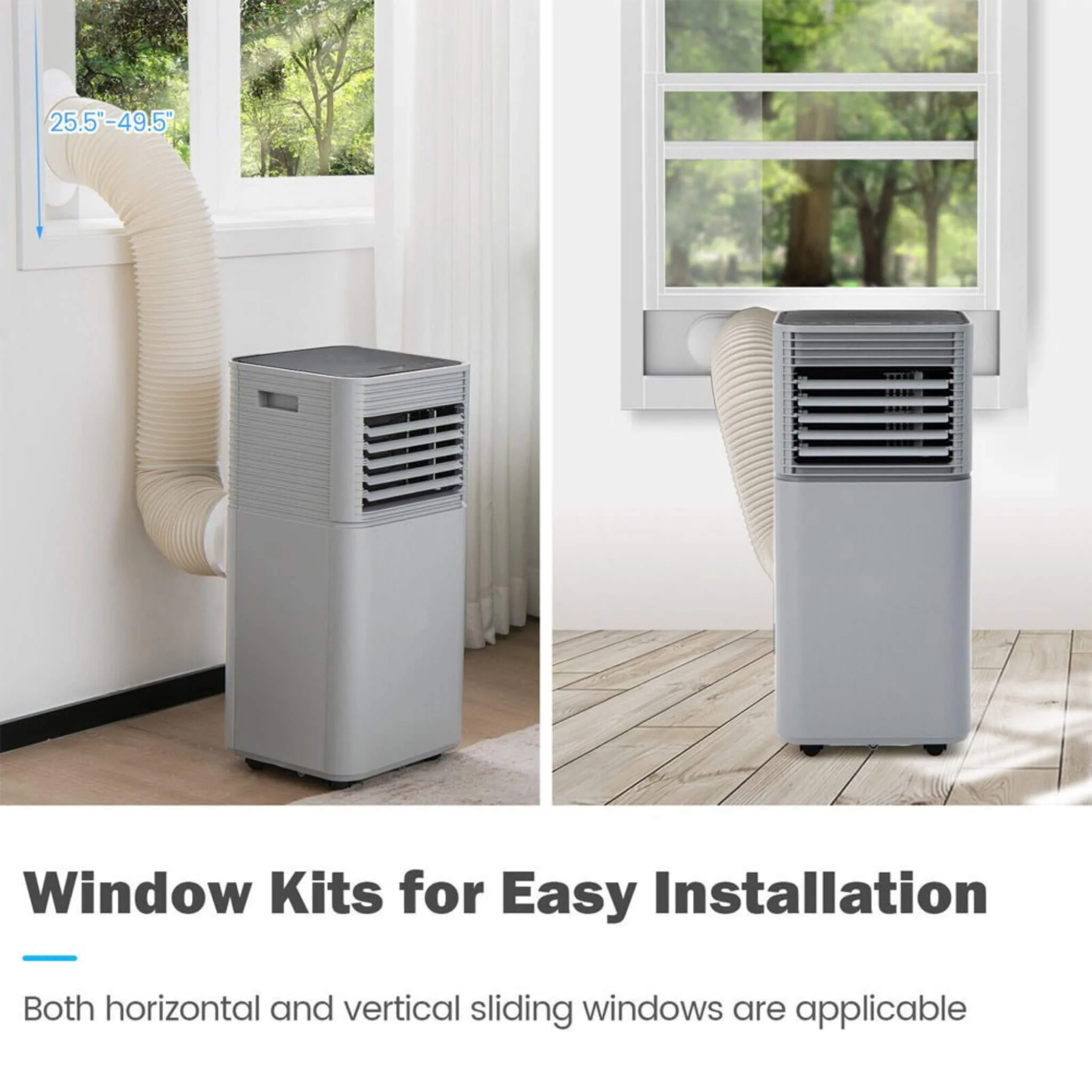 10K BTU Portable Room Air Conditioner Unit With Dehumidifier And Fan Mode (SAK30782) - Image 10