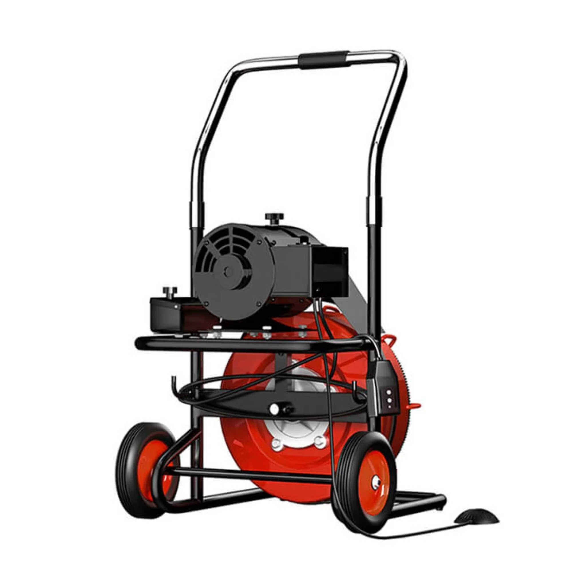 [100FTX3/8"] Electric Sewer Drain Cleaner Snake Clog Machine W/ Cutter (SAK53785) - Image 3