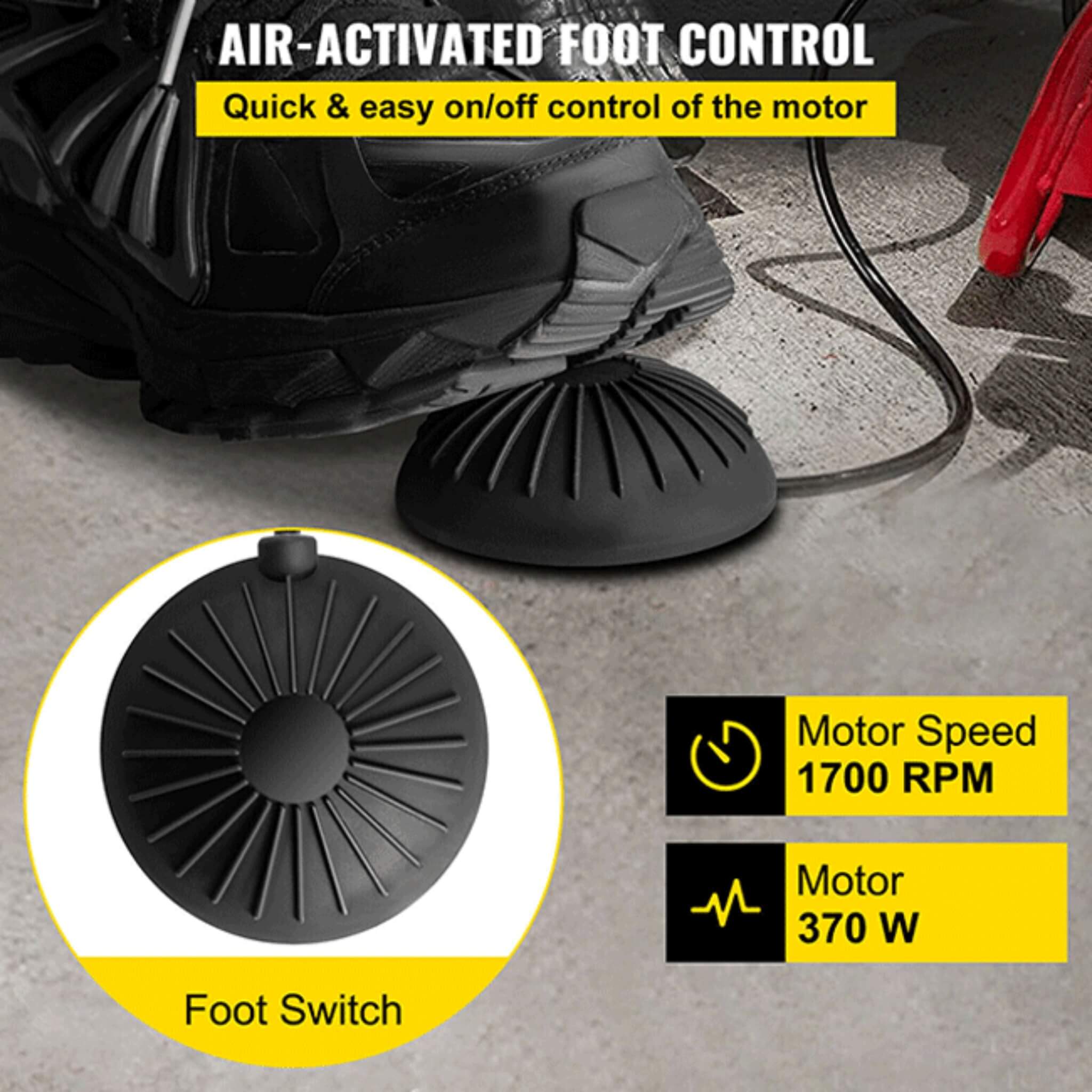 [100FTX3/8"] Electric Sewer Drain Cleaner Snake Clog Machine W/ Cutter (SAK53785) - Image 4