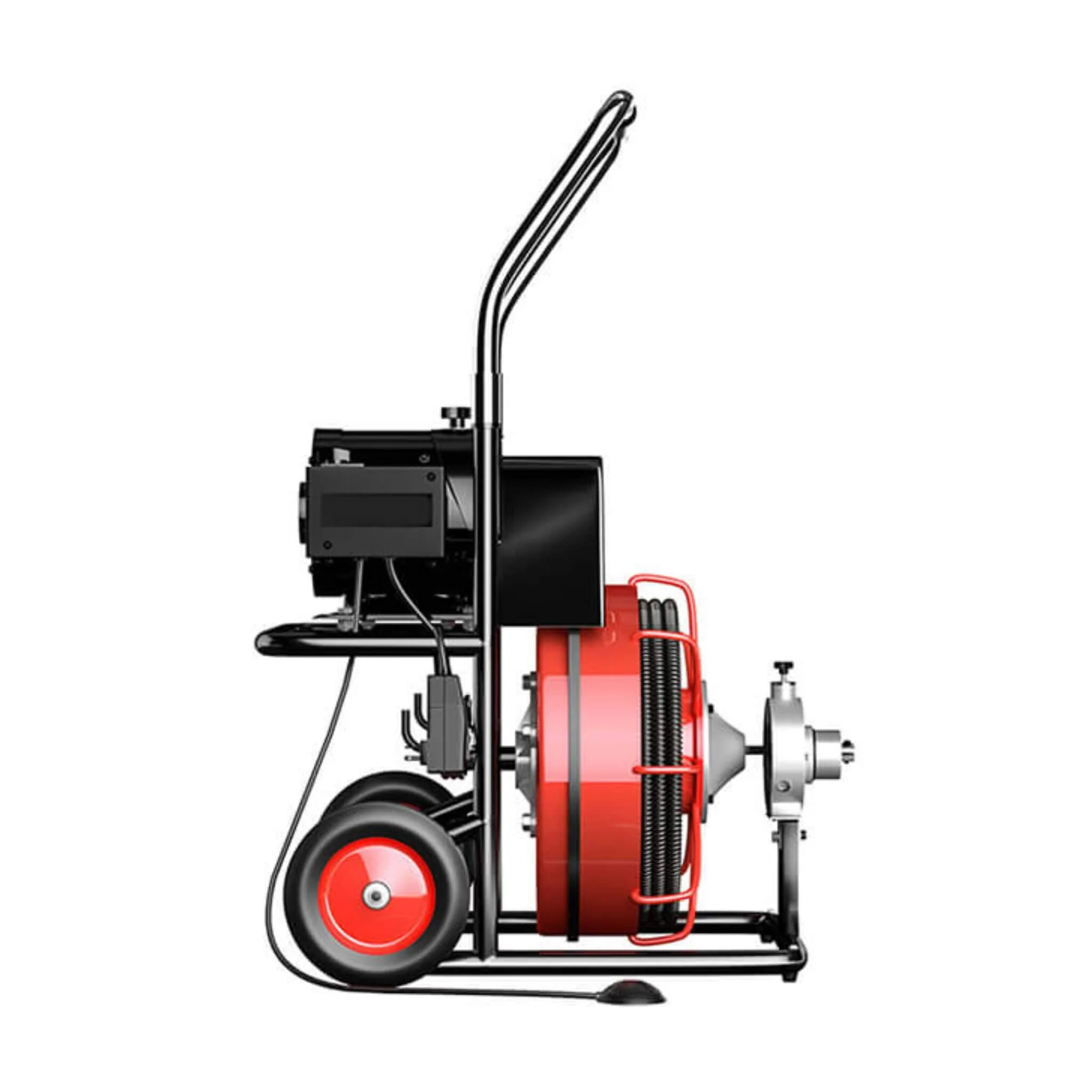 [100FTX3/8"] Electric Sewer Drain Cleaner Snake Clog Machine W/ Cutter (SAK53785) - Image 7