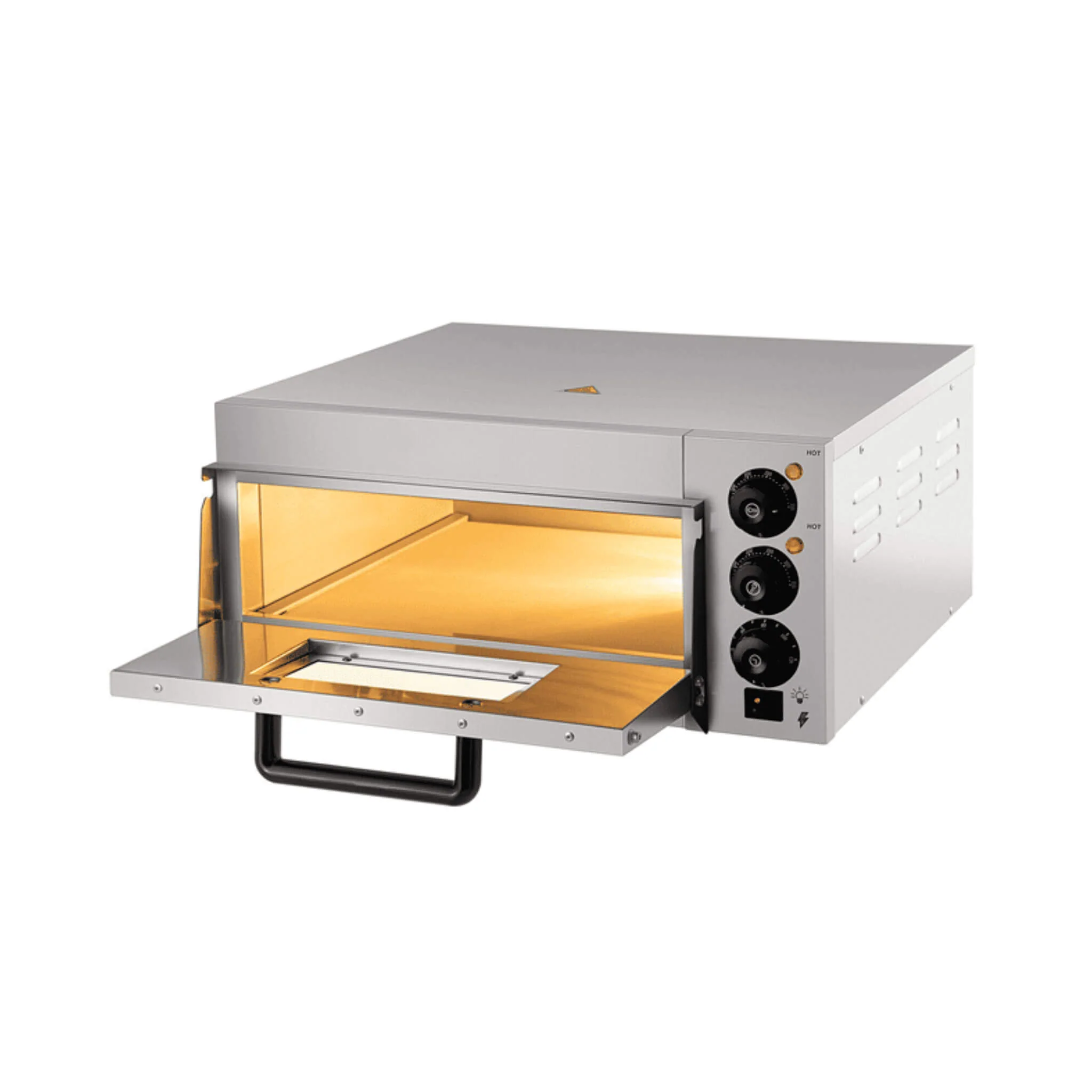 14-Inch Electric Single Deck Countertop Commercial Pizza Oven (SAK92582) - Image 12