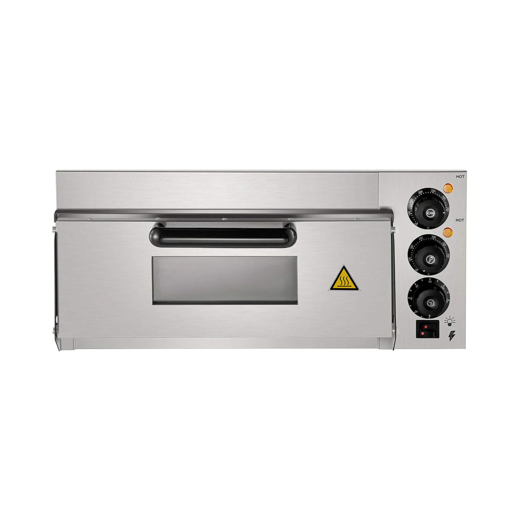 14-Inch Electric Single Deck Countertop Commercial Pizza Oven (SAK92582) - Image 8