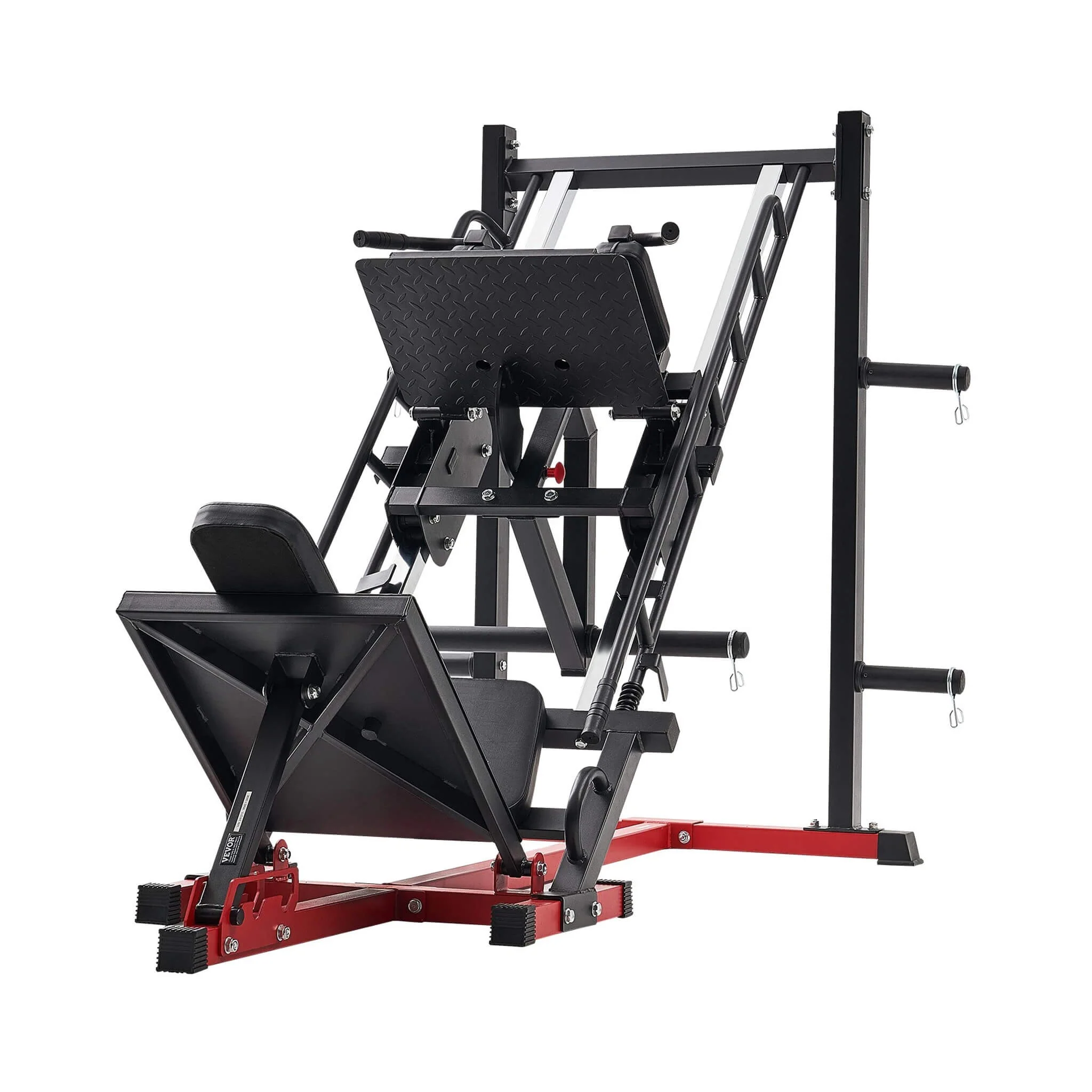 Rovix 2000LBS Adjustable Leg Press And Hack Squat Machine For Home Gym Workouts (SAK53148) - Image 3