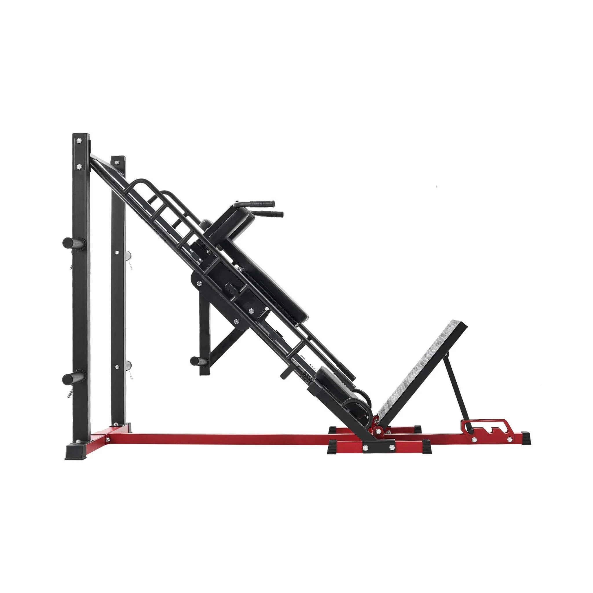Rovix 2000LBS Adjustable Leg Press And Hack Squat Machine For Home Gym Workouts (SAK53148) - Image 4