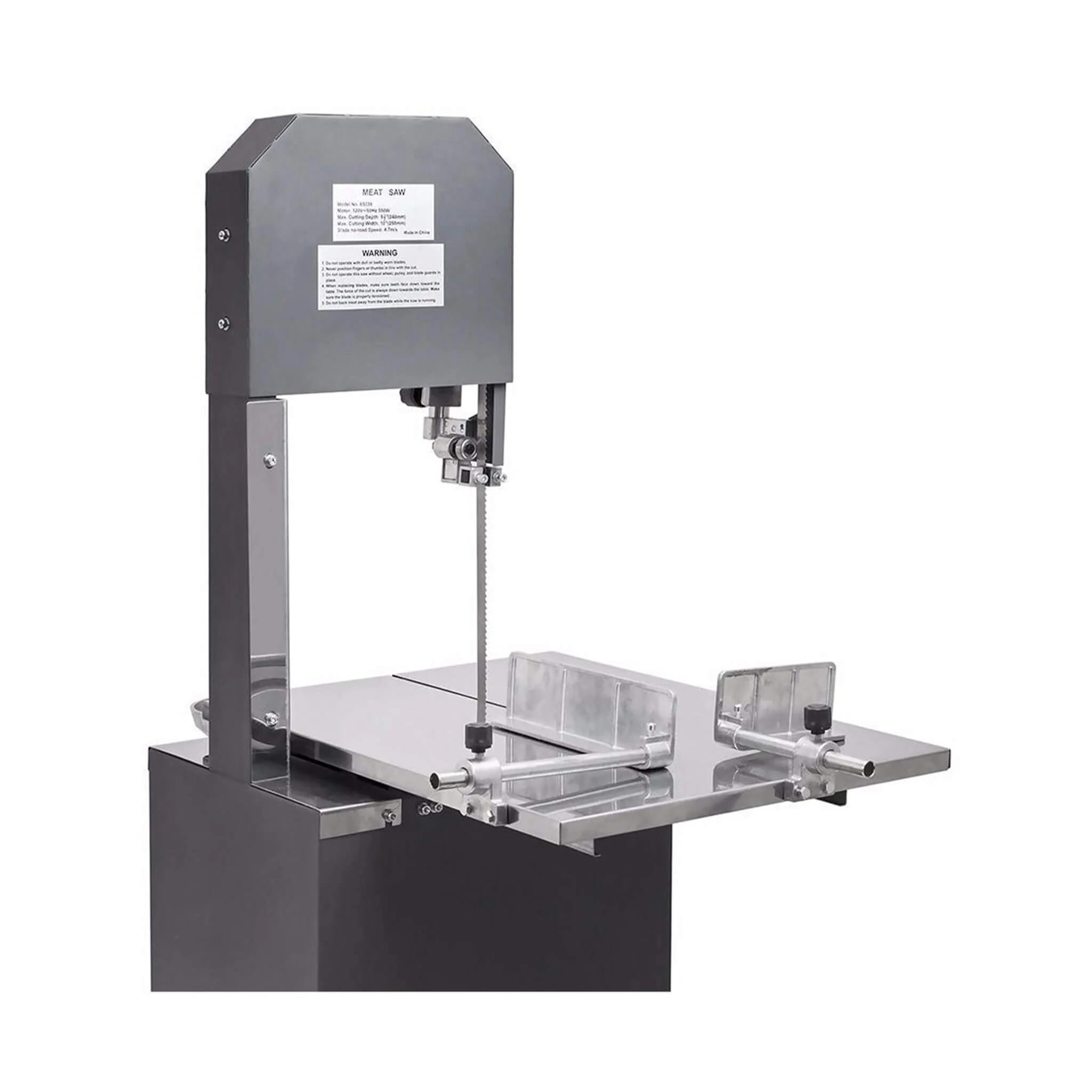 550W Heavy-Duty Standing Bone Meat Cutting Band Saw Machine, 58-Inch (SAK72658) - Image 7