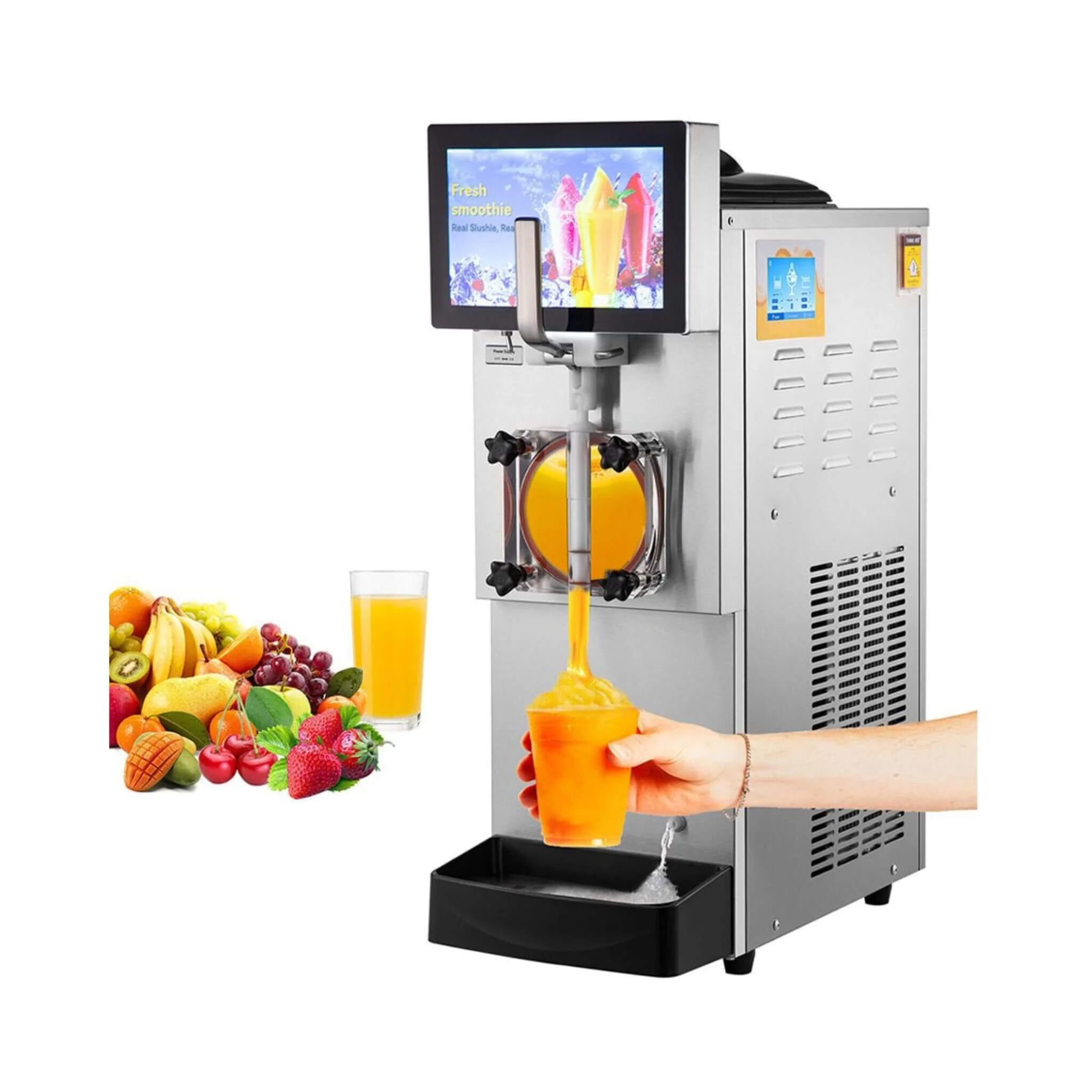 8L Commercial 1050W Single Frozen Margarita Ice Slushy Drink Maker Machine (SAK94026) - Image 3