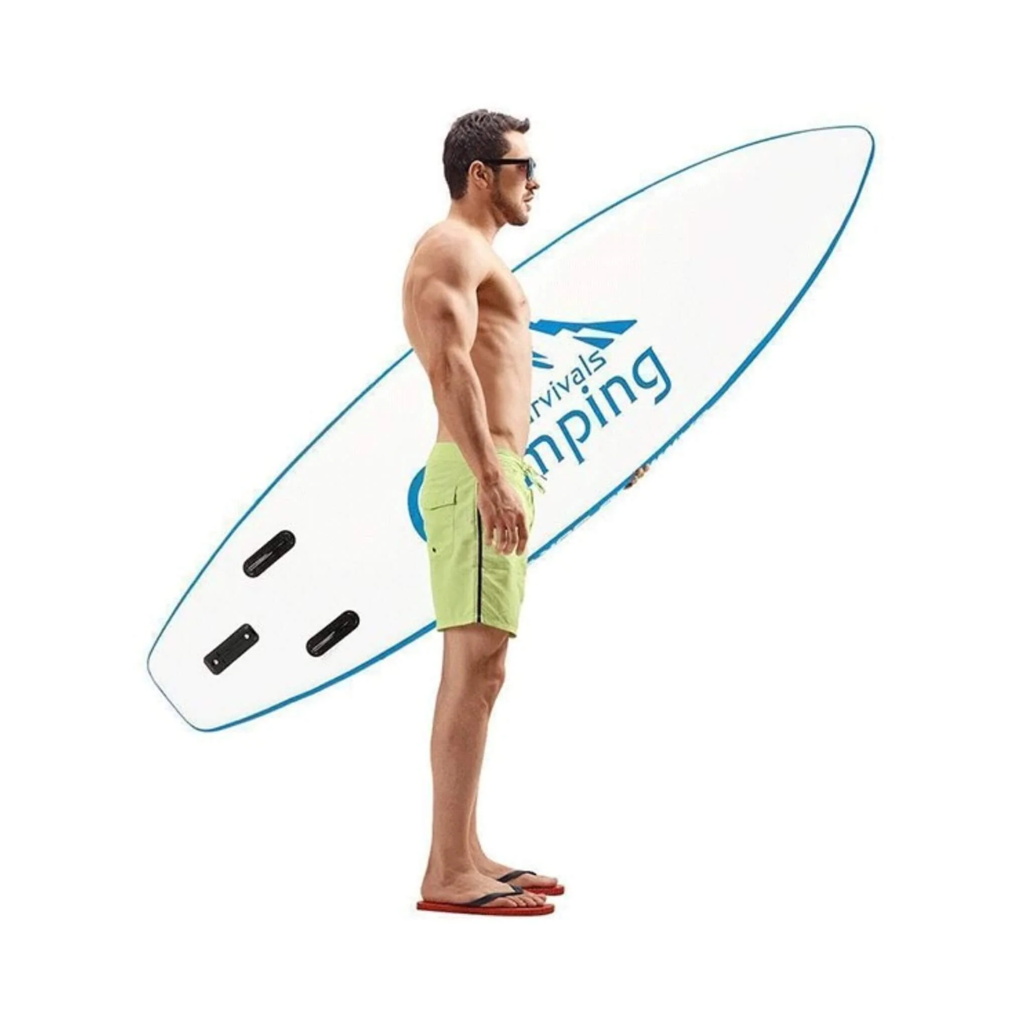 Camping Survivals 10/11FT Premium Blow Up SUP Surfboard W/ Complete Kit (SAK98615) - Image 3