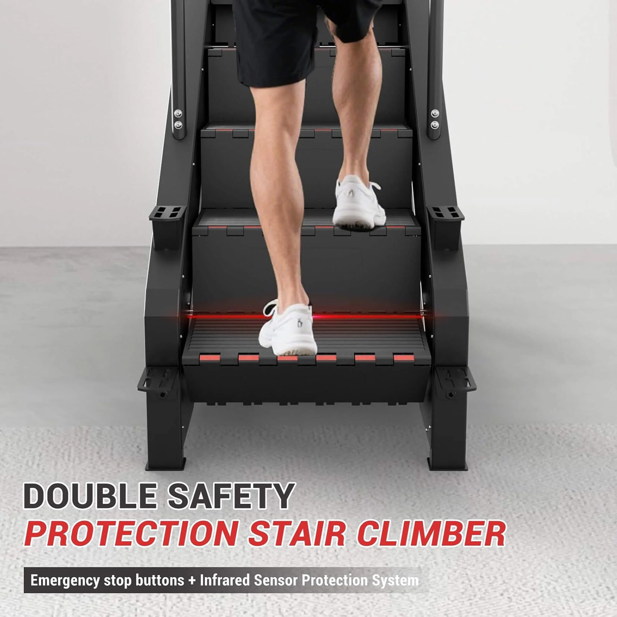 Rovix Commercial Stair Stepper With LED Display And 15 Resistance Levels (SAK91837) - Image 6