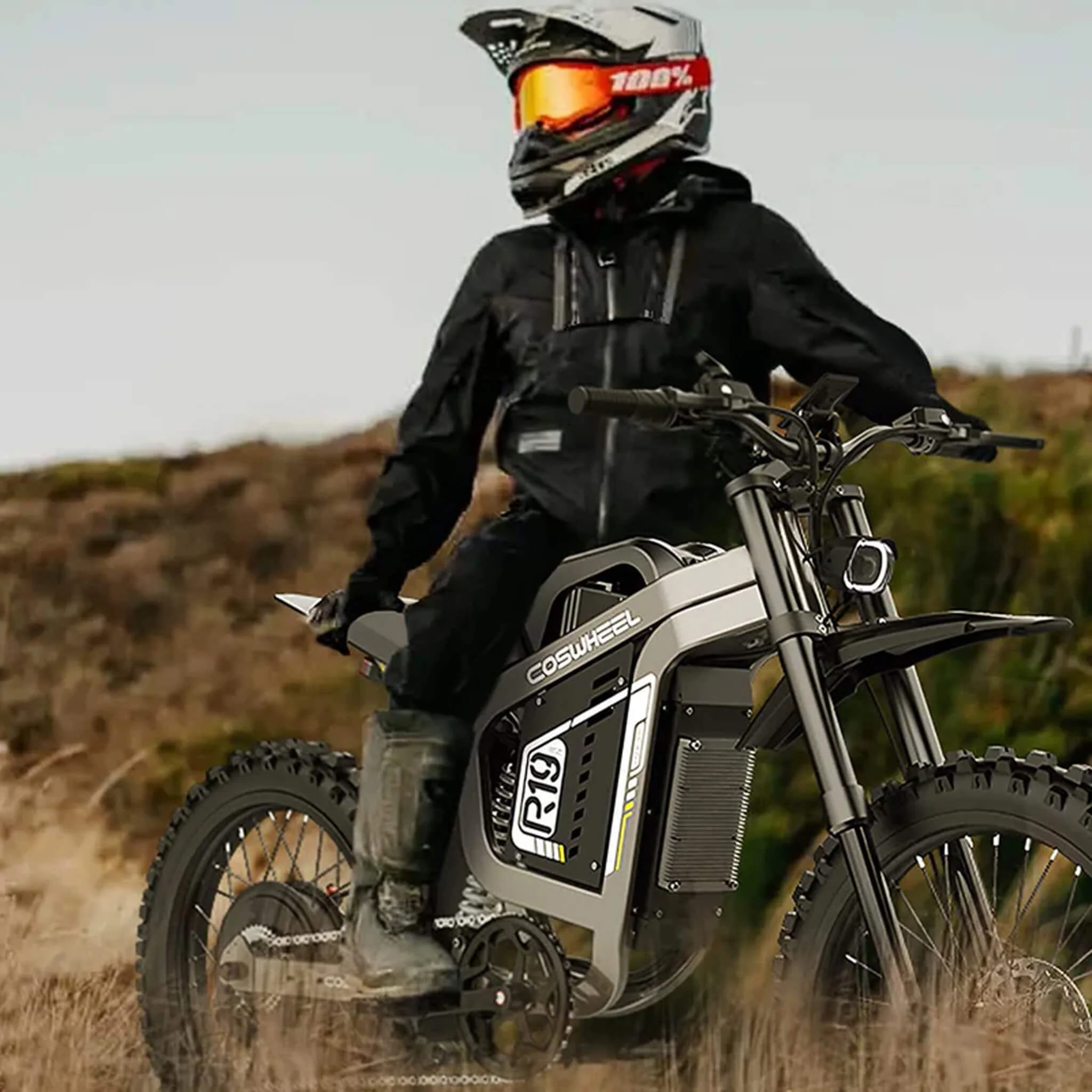 Coswheel R19 72V/40AH 6000W High-Performance Electric Dirt Bike (SAK53917) - Image 26