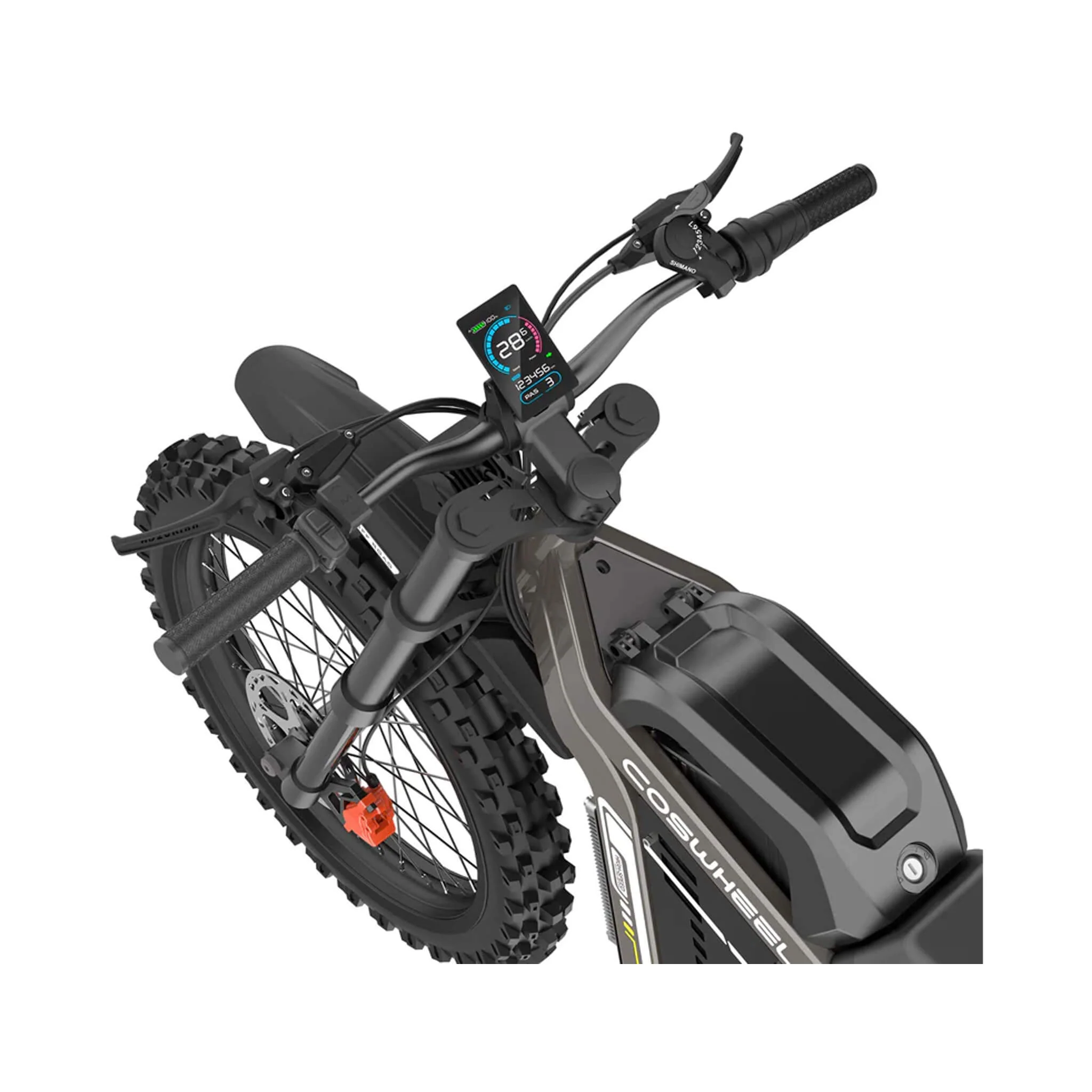Coswheel R19 72V/40AH 6000W High-Performance Electric Dirt Bike (SAK53917) - Image 6