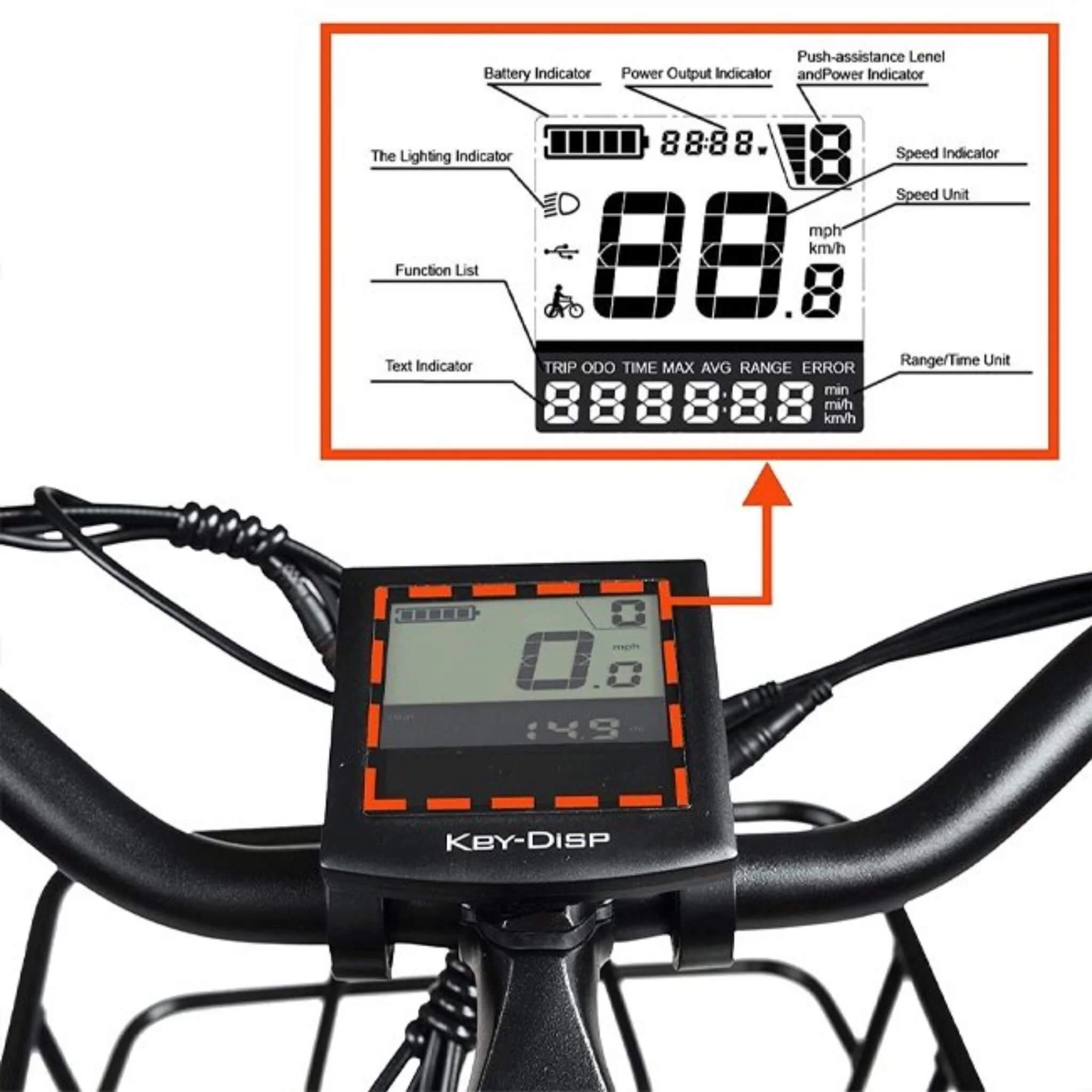 Dwmeigi MG1703 Zeus 20-Inch 48V/18.2Ah 750W Fat Tire Electric Trike, 330LBS (SAK93144) - Image 20