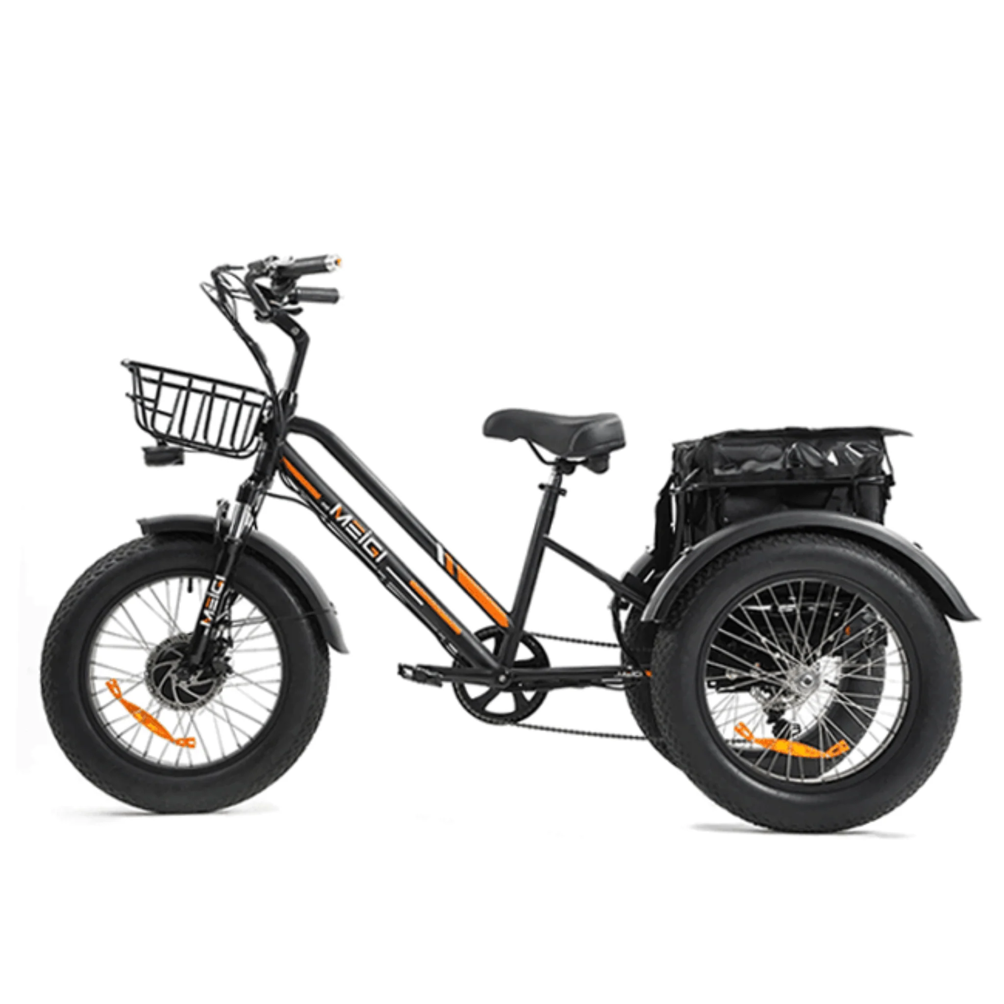 Dwmeigi MG1703 Zeus 20-Inch 48V/18.2Ah 750W Fat Tire Electric Trike, 330LBS (SAK93144) - Image 4