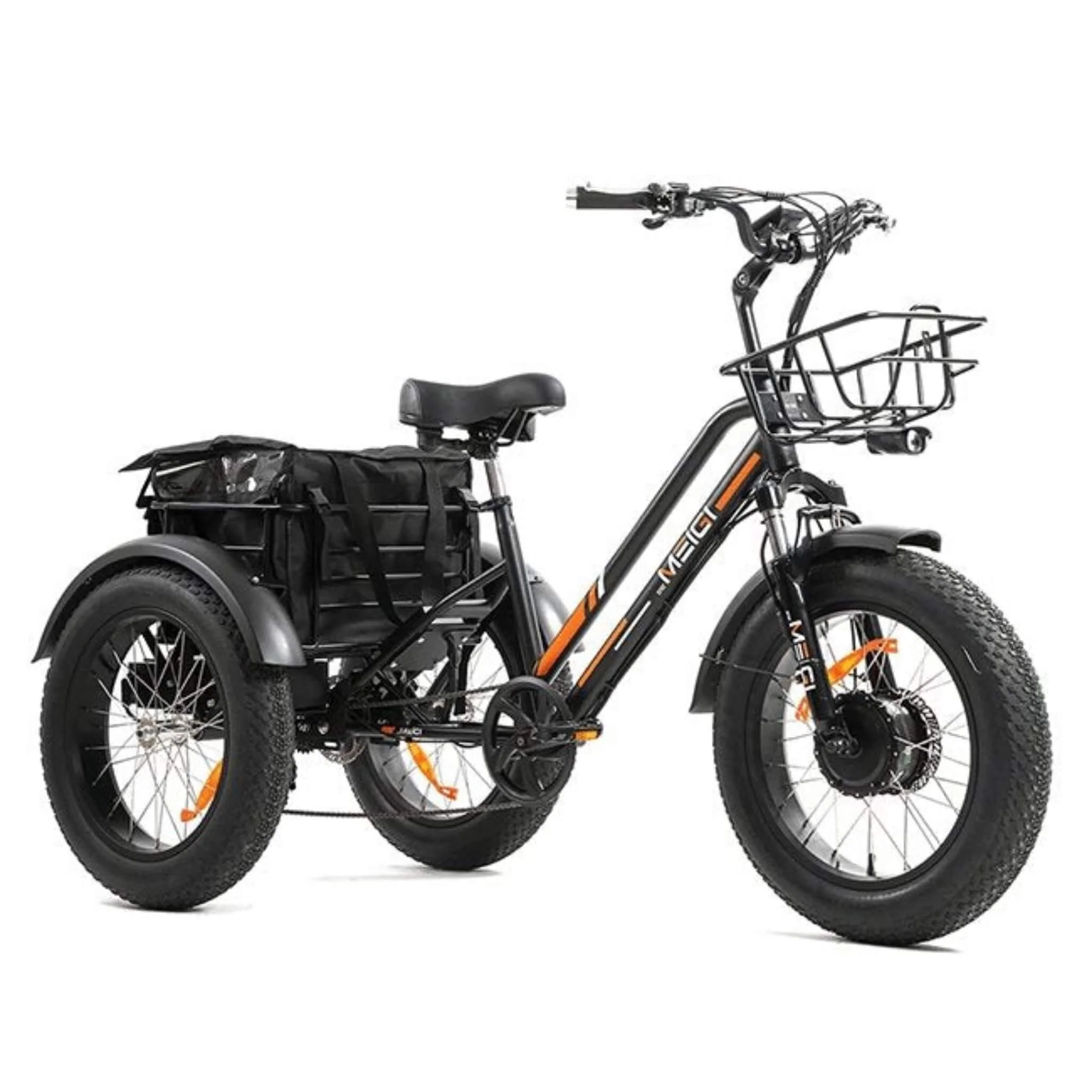 Dwmeigi MG1703 Zeus 20-Inch 48V/18.2Ah 750W Fat Tire Electric Trike, 330LBS (SAK93144) - Image 5