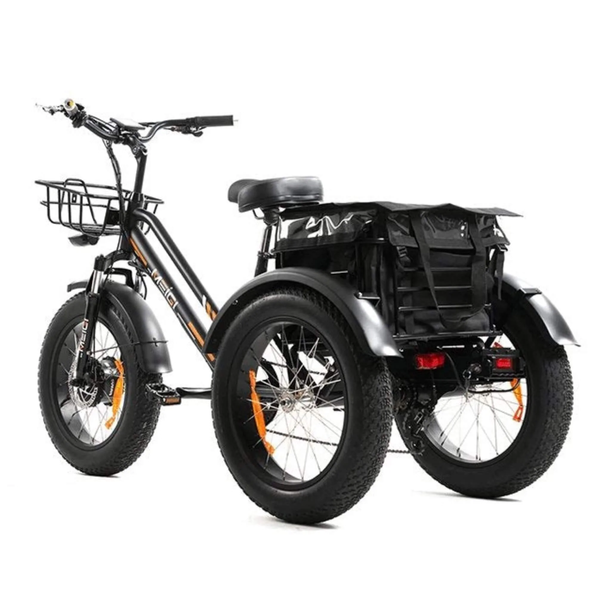 Dwmeigi MG1703 Zeus 20-Inch 48V/18.2Ah 750W Fat Tire Electric Trike, 330LBS (SAK93144) - Image 6