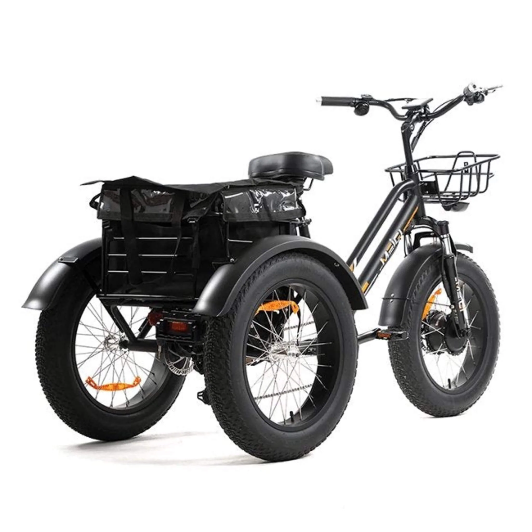 Dwmeigi MG1703 Zeus 20-Inch 48V/18.2Ah 750W Fat Tire Electric Trike, 330LBS (SAK93144) - Image 7