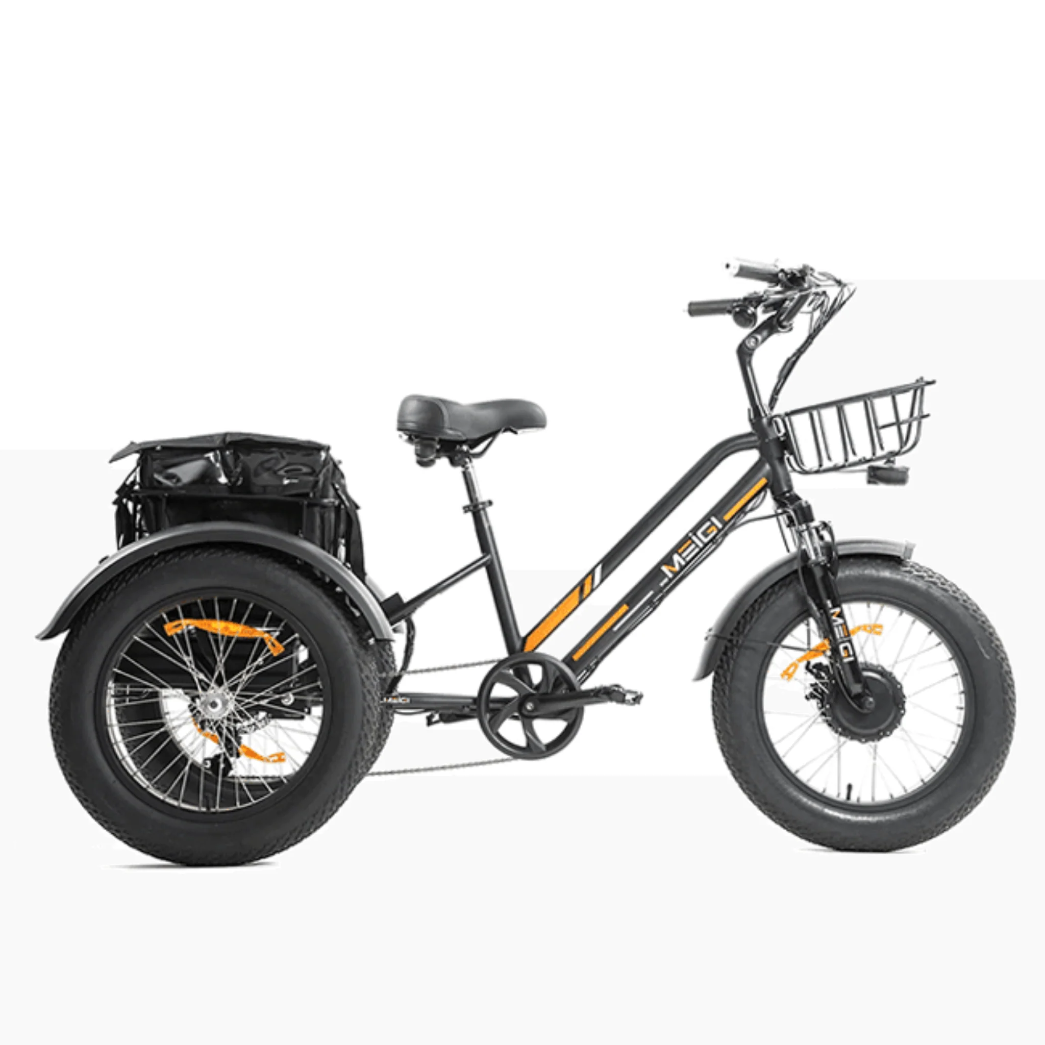 Dwmeigi MG1703 Zeus 20-Inch 48V/18.2Ah 750W Fat Tire Electric Trike, 330LBS (SAK93144) - Image 9