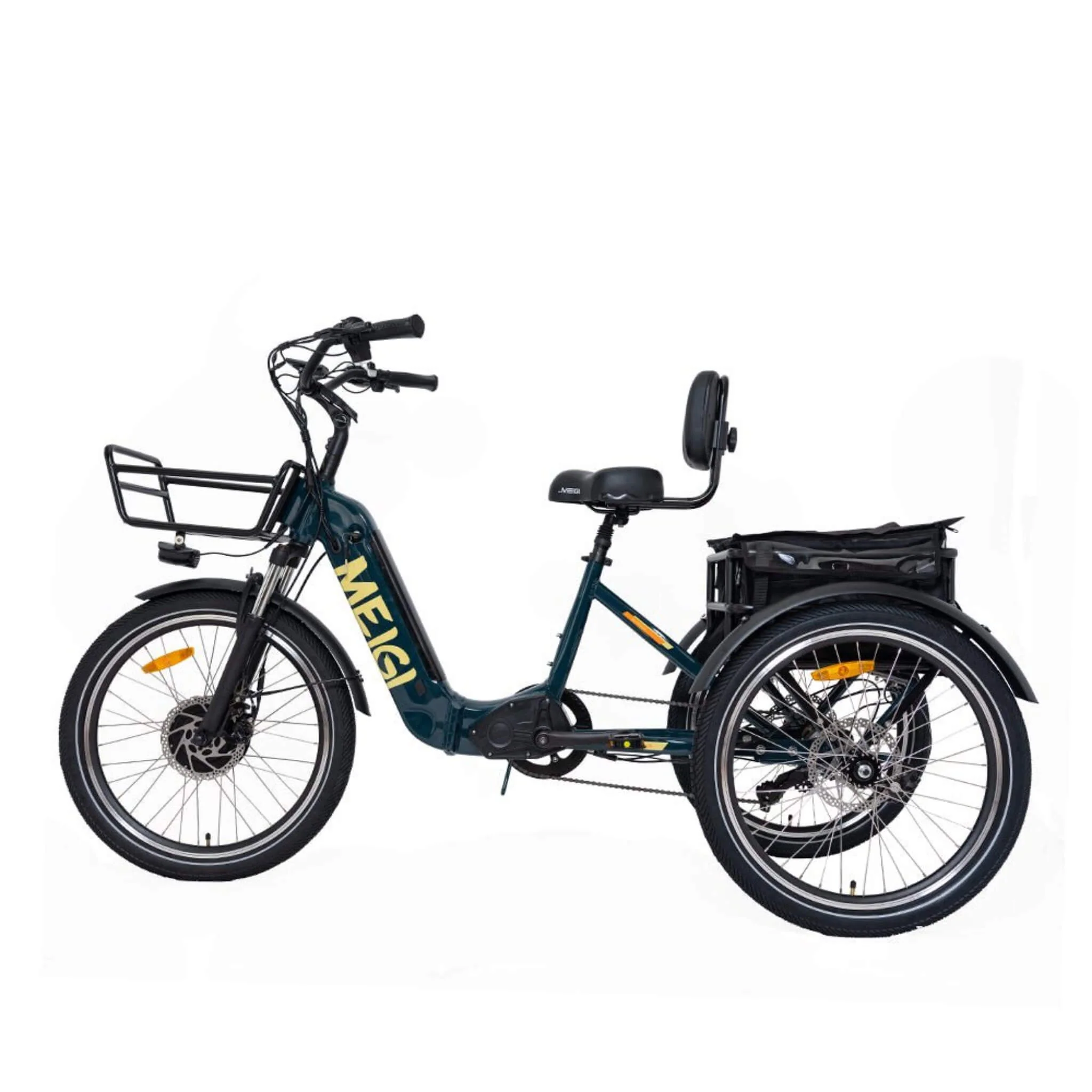 Dwmeigi MG2301 Silverado 24-Inch 48V/13AH 750W Folding Electric Tricycle, 330LBS (SAK96815) - Image 10
