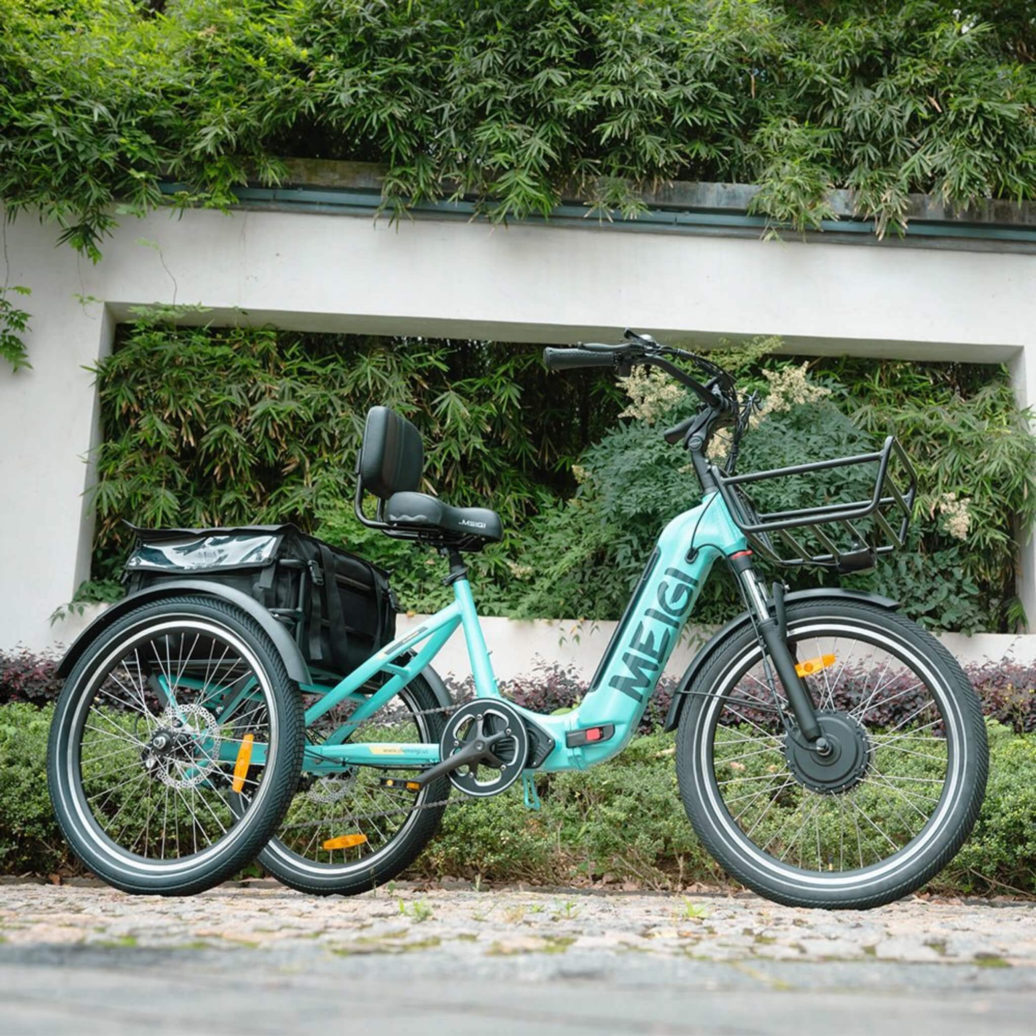 Dwmeigi MG2301 Silverado 24-Inch 48V/13AH 750W Folding Electric Tricycle, 330LBS (SAK96815) - Image 11