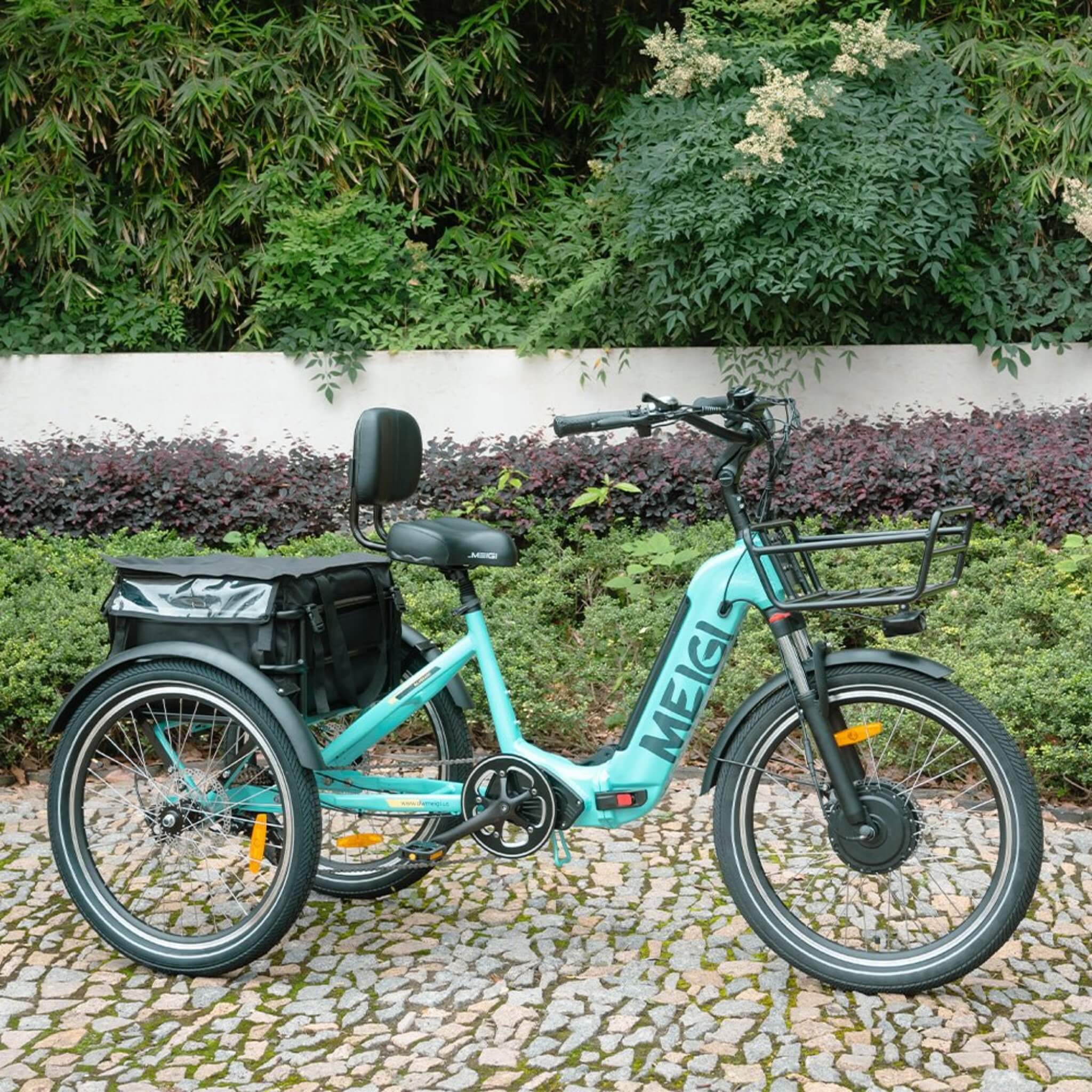Dwmeigi MG2301 Silverado 24-Inch 48V/13AH 750W Folding Electric Tricycle, 330LBS (SAK96815) - Image 14