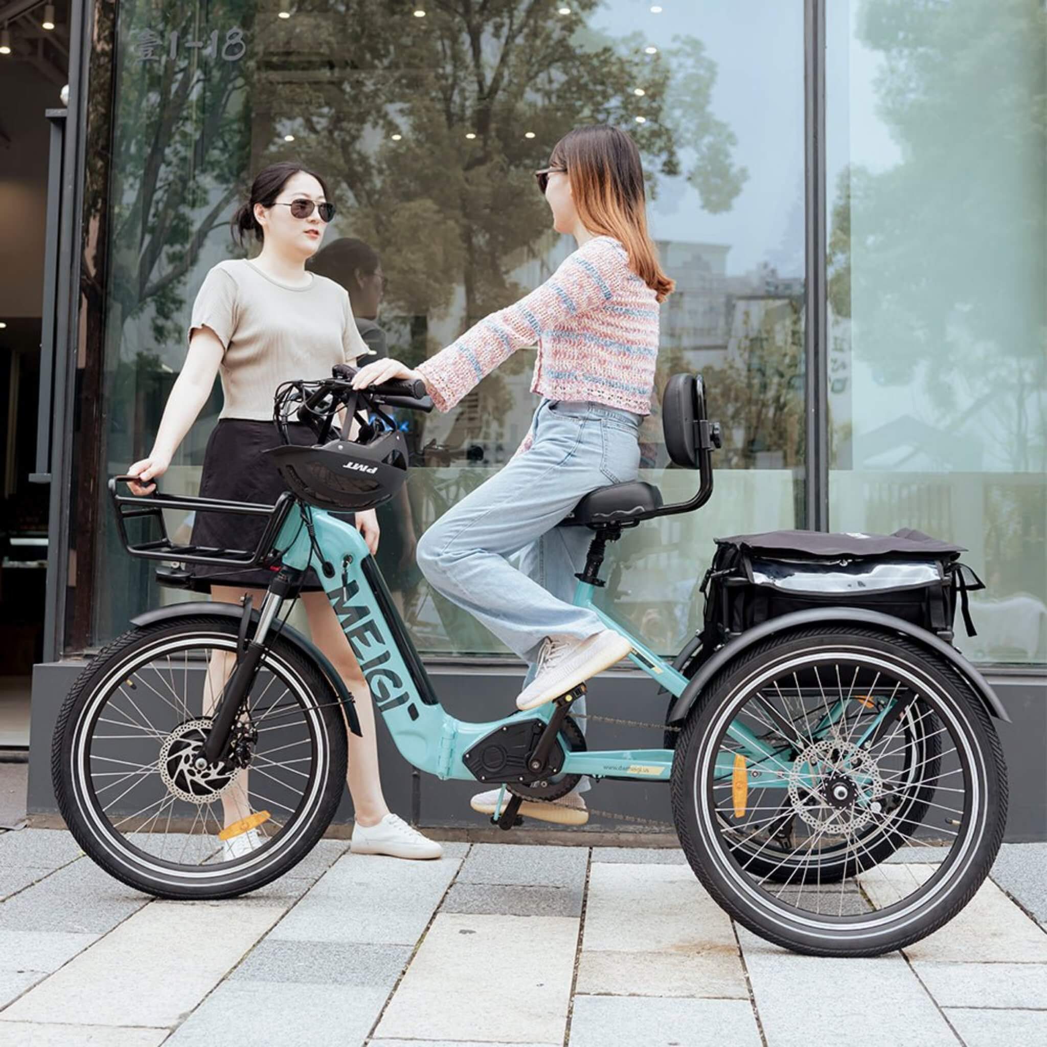Dwmeigi MG2301 Silverado 24-Inch 48V/13AH 750W Folding Electric Tricycle, 330LBS (SAK96815) - Image 21
