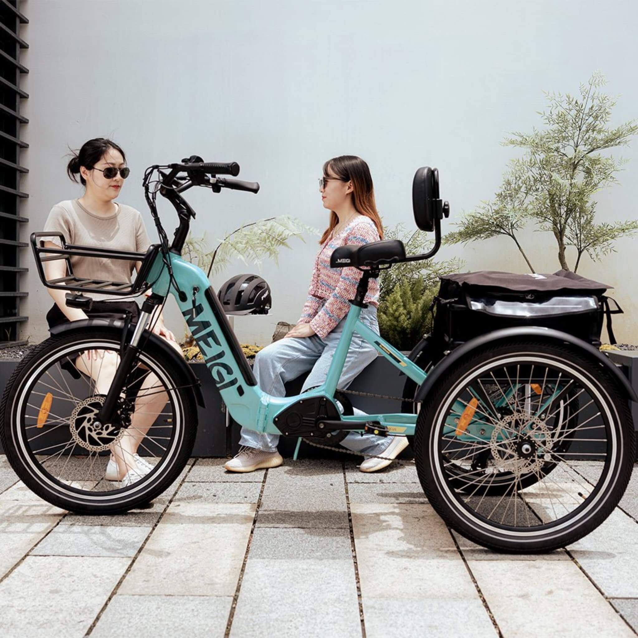 Dwmeigi MG2301 Silverado 24-Inch 48V/13AH 750W Folding Electric Tricycle, 330LBS (SAK96815) - Image 23