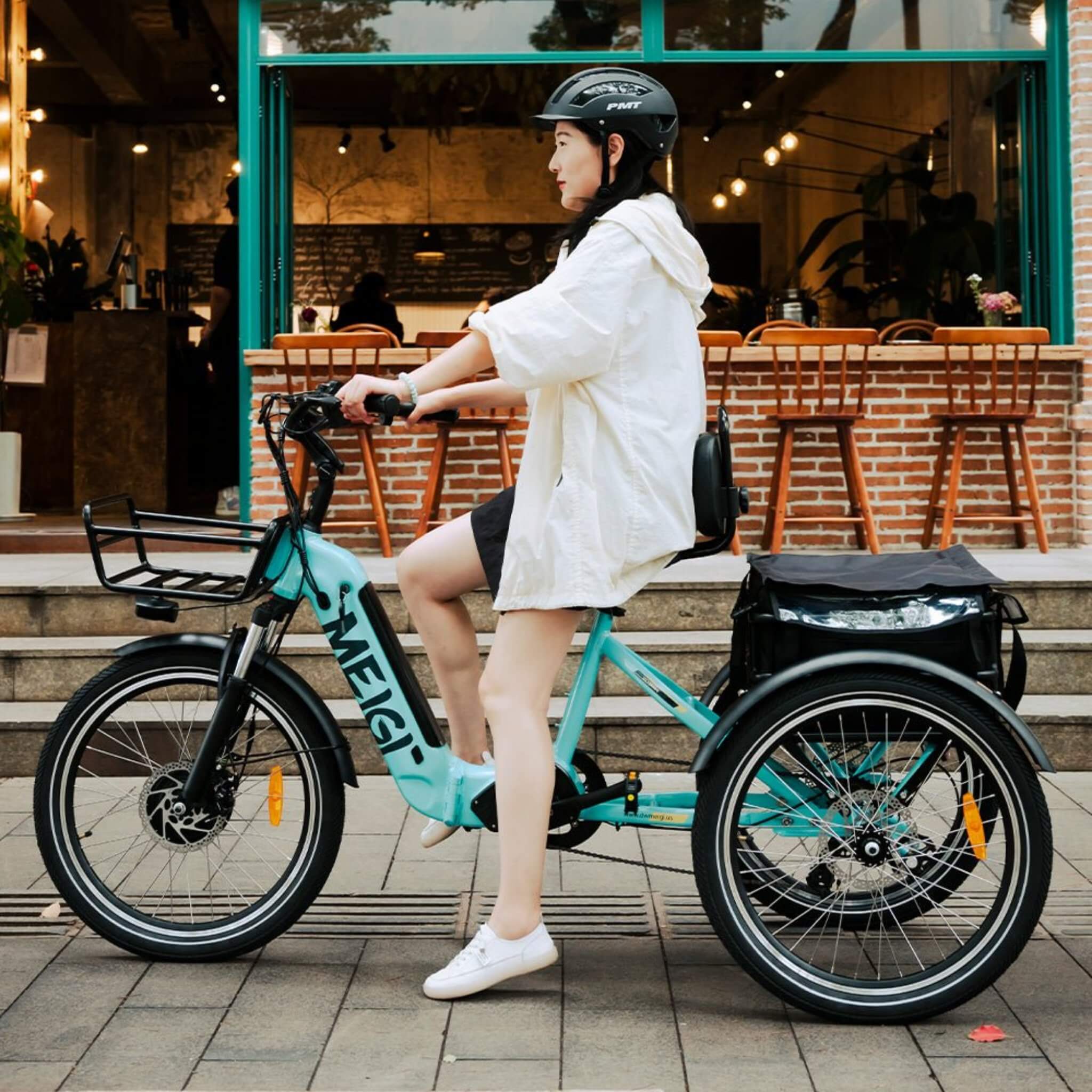 Dwmeigi MG2301 Silverado 24-Inch 48V/13AH 750W Folding Electric Tricycle, 330LBS (SAK96815) - Image 28