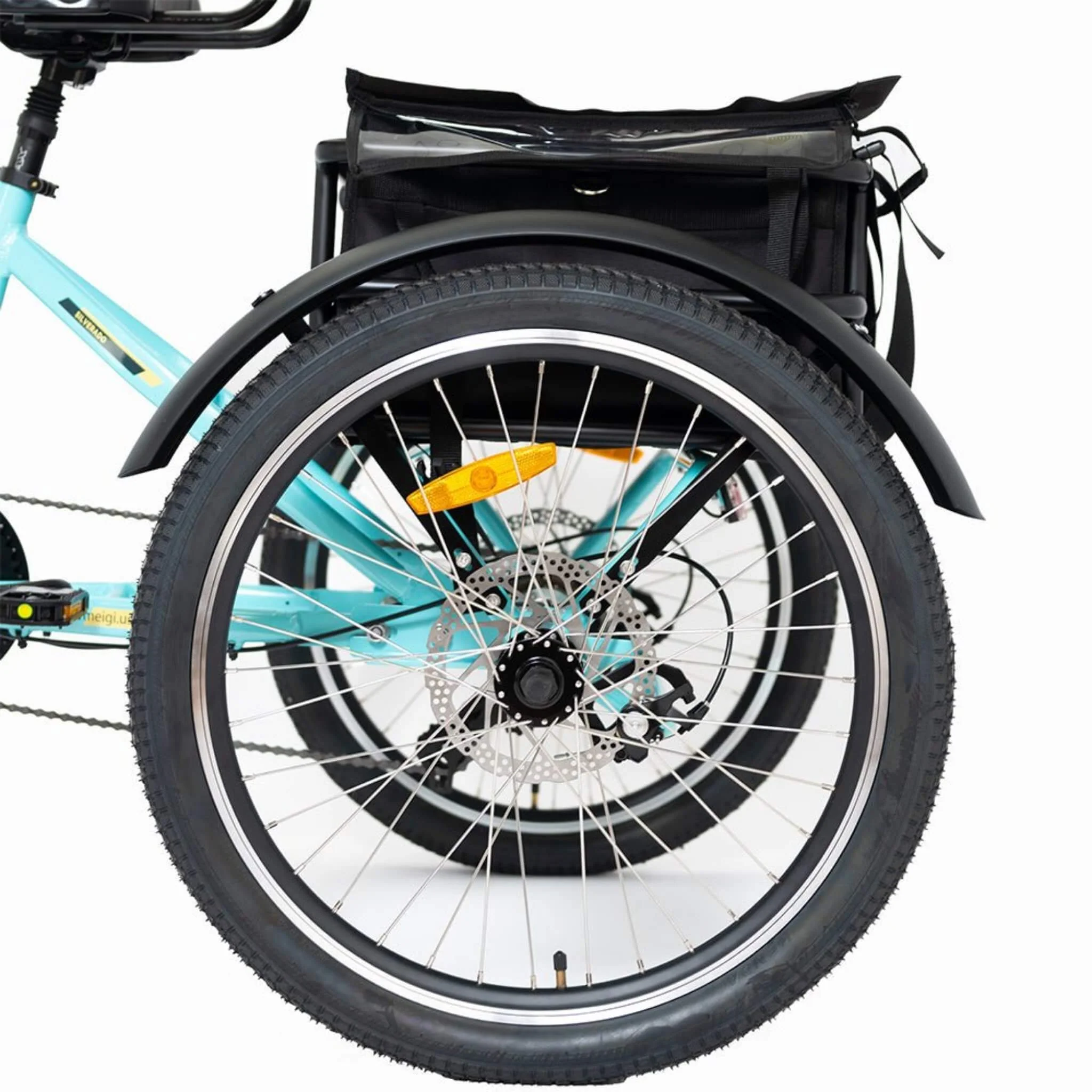 Dwmeigi MG2301 Silverado 24-Inch 48V/13AH 750W Folding Electric Tricycle, 330LBS (SAK96815) - Image 29
