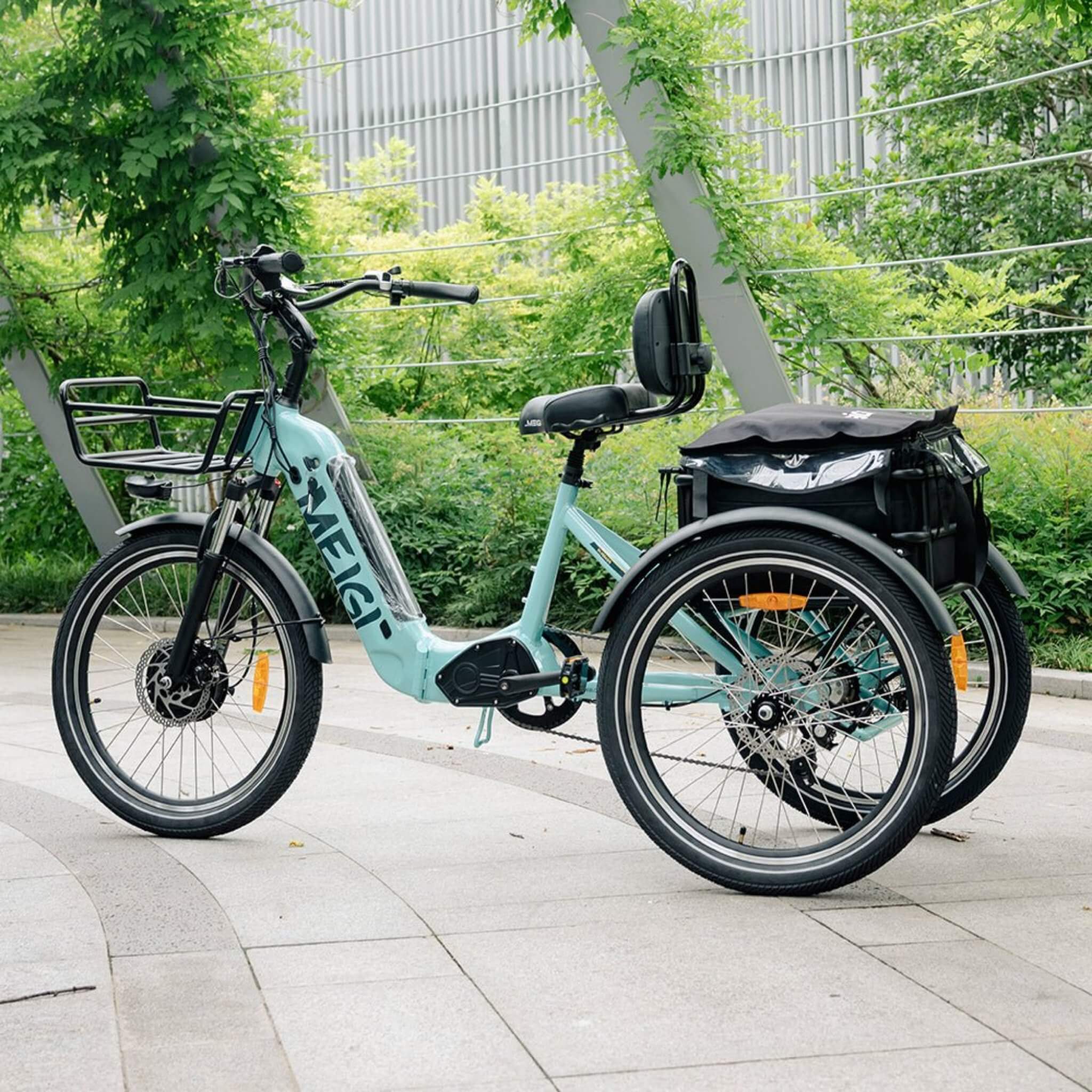 Dwmeigi MG2301 Silverado 24-Inch 48V/13AH 750W Folding Electric Tricycle, 330LBS (SAK96815) - Image 32