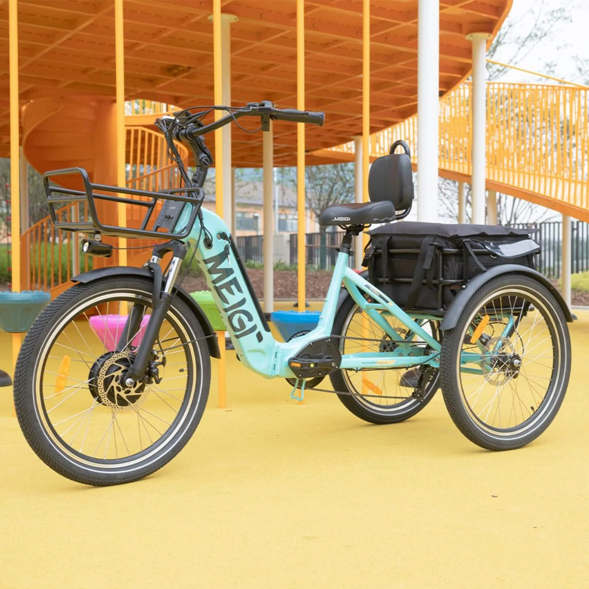 Dwmeigi MG2301 Silverado 24-Inch 48V/13AH 750W Folding Electric Tricycle, 330LBS (SAK96815) - Image 36