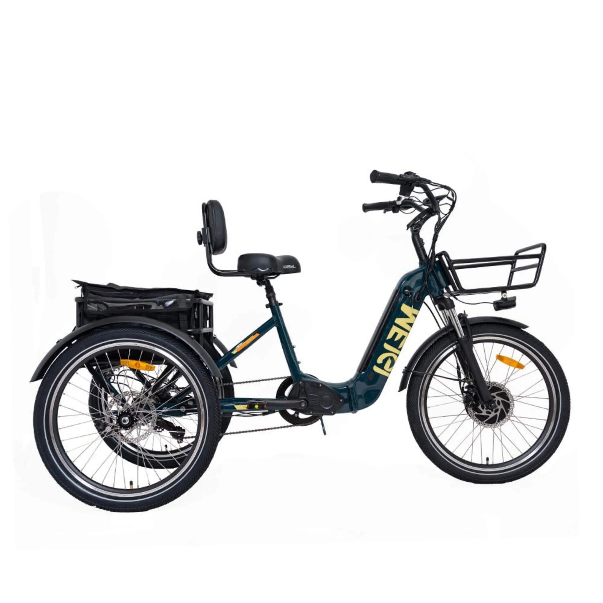 Dwmeigi MG2301 Silverado 24-Inch 48V/13AH 750W Folding Electric Tricycle, 330LBS (SAK96815) - Image 5
