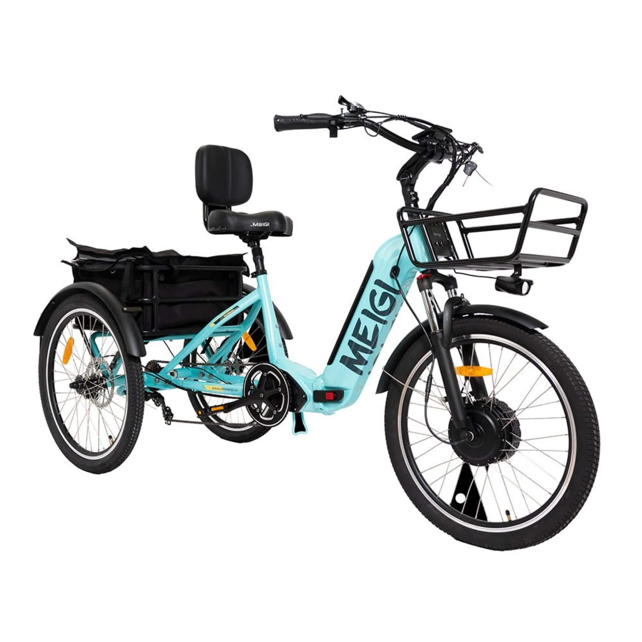 Dwmeigi MG2301 Silverado 24-Inch 48V/13AH 750W Folding Electric Tricycle, 330LBS (SAK96815) - Image 6