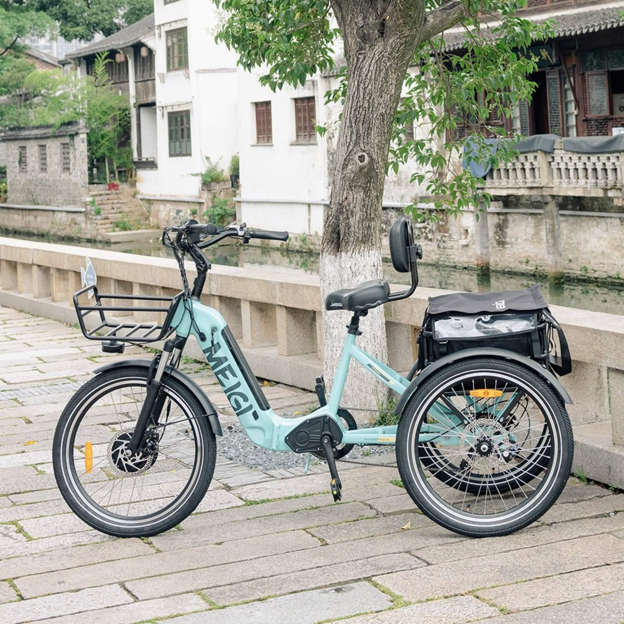 Dwmeigi MG2301 Silverado 24-Inch 48V/13AH 750W Folding Electric Tricycle, 330LBS (SAK96815) - Image 7