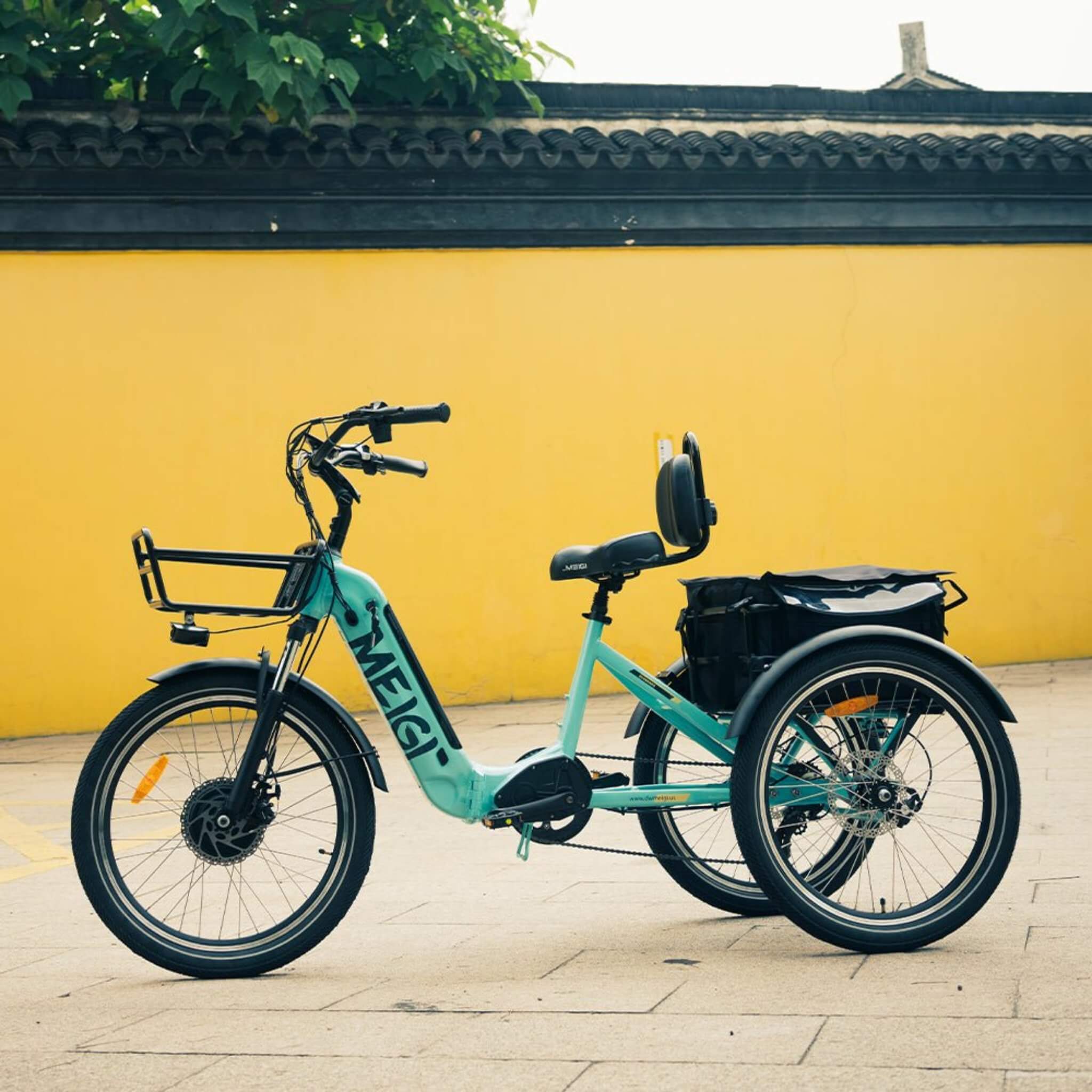 Dwmeigi MG2301 Silverado 24-Inch 48V/13AH 750W Folding Electric Tricycle, 330LBS (SAK96815) - Image 9
