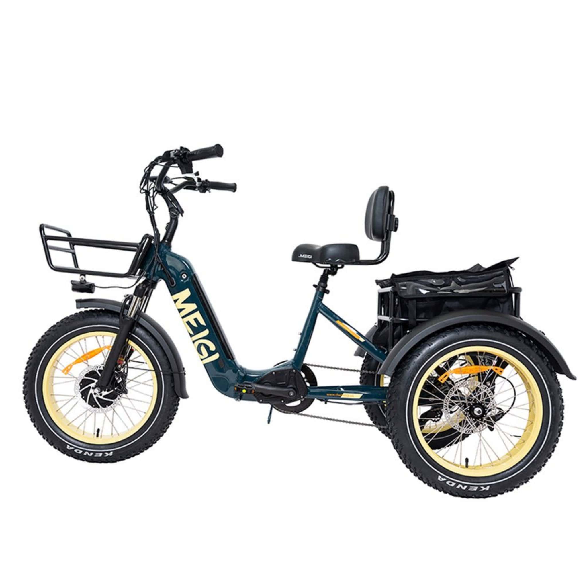 Dwmeigi MG2301 Silverado HD 20-Inch 48V/14AH 750W Foldable Fat Tire Electric Trike, 330LBS (SAK96817) - Image 10