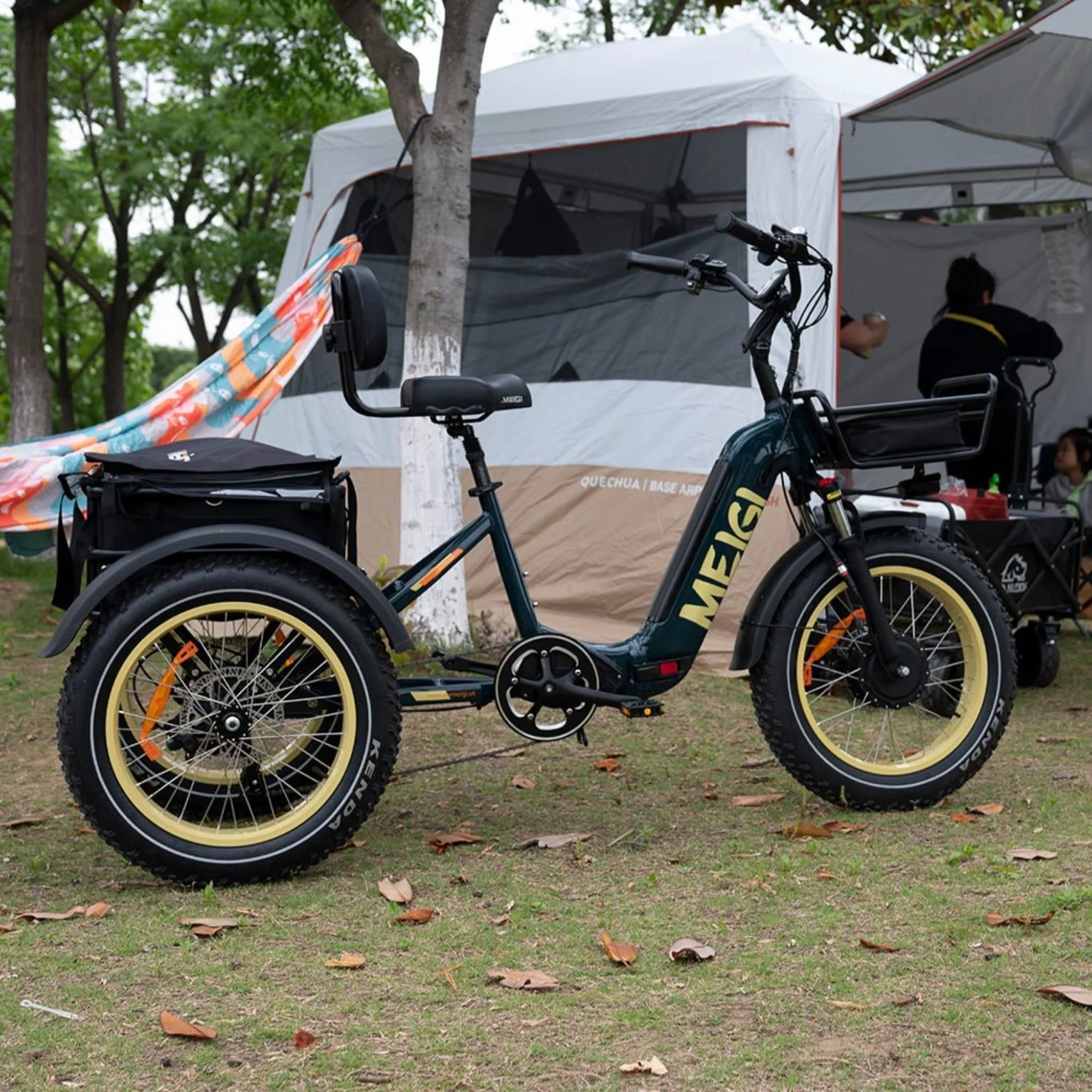 Dwmeigi MG2301 Silverado HD 20-Inch 48V/14AH 750W Foldable Fat Tire Electric Trike, 330LBS (SAK96817) - Image 15