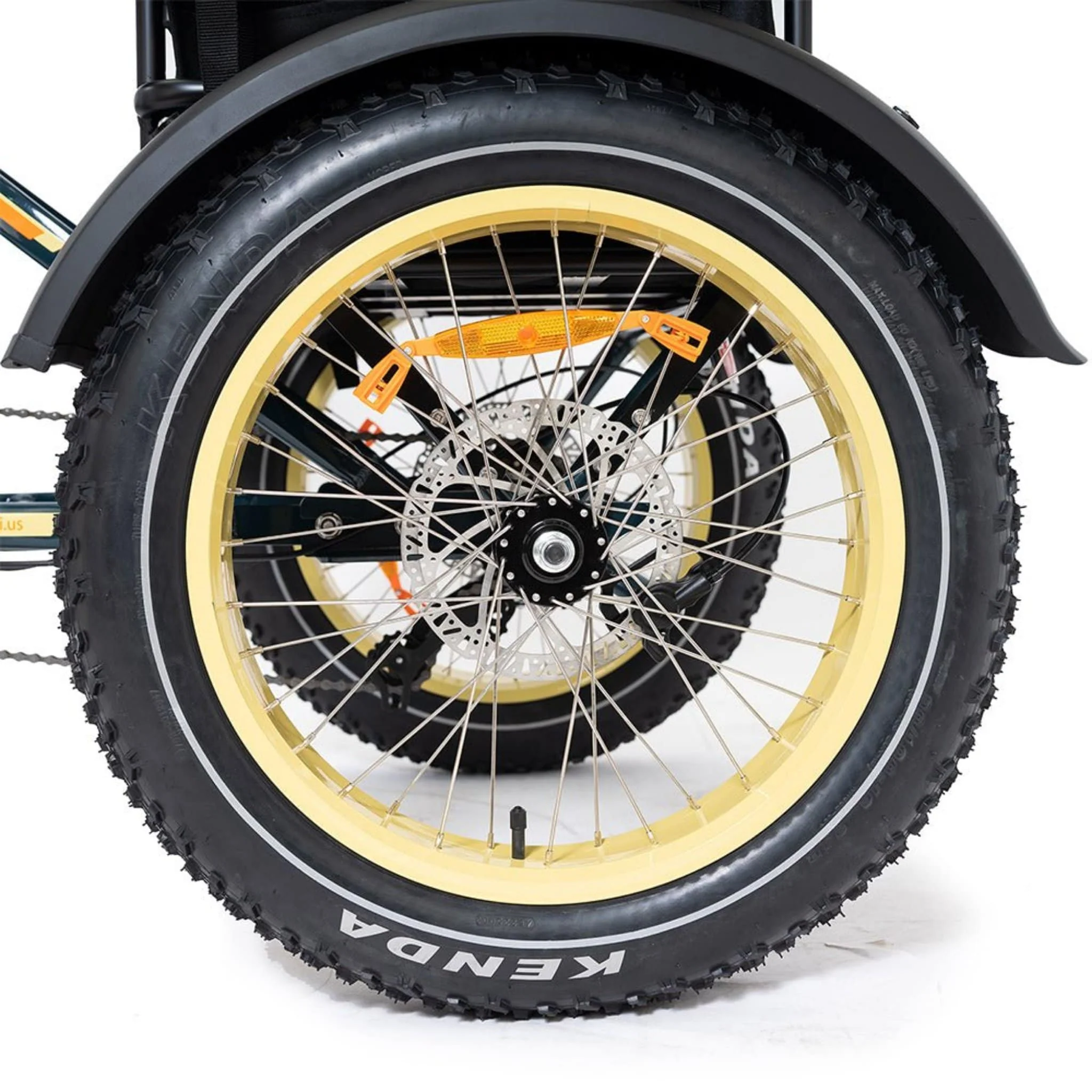 Dwmeigi MG2301 Silverado HD 20-Inch 48V/14AH 750W Foldable Fat Tire Electric Trike, 330LBS (SAK96817) - Image 26