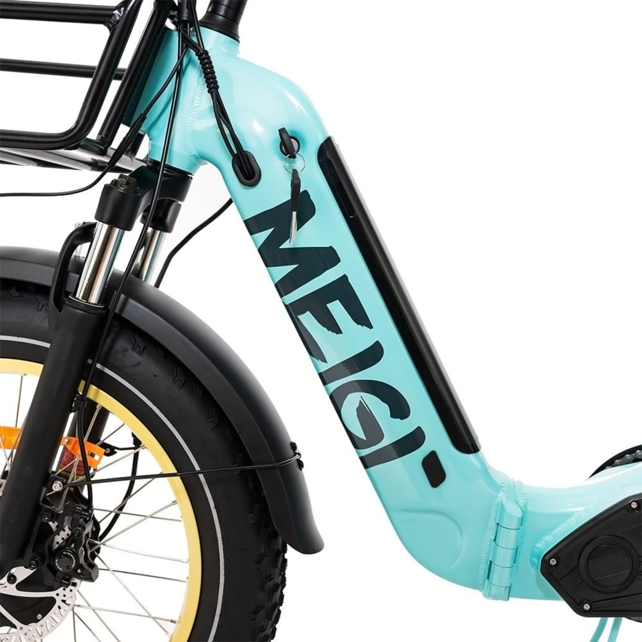 Dwmeigi MG2301 Silverado HD 20-Inch 48V/14AH 750W Foldable Fat Tire Electric Trike, 330LBS (SAK96817) - Image 37