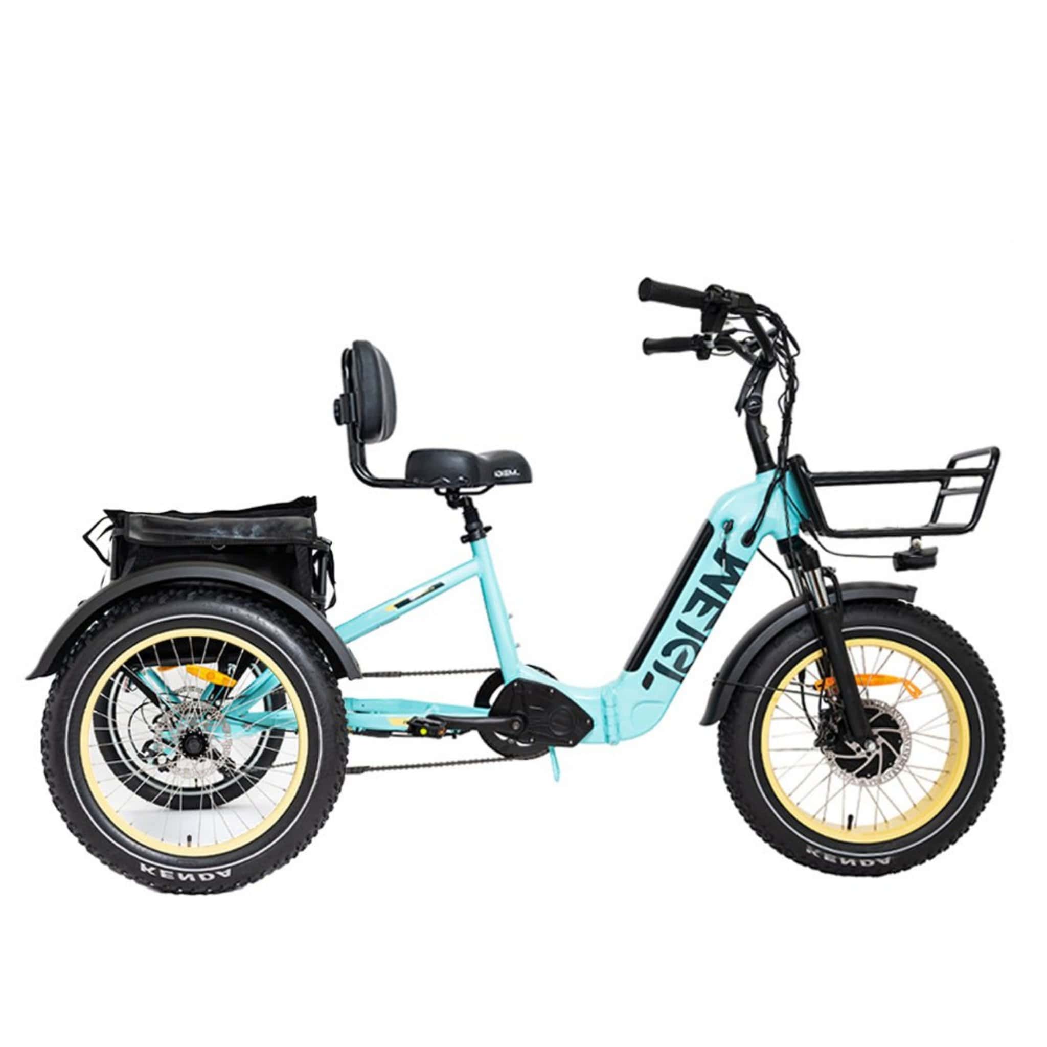 Dwmeigi MG2301 Silverado HD 20-Inch 48V/14AH 750W Foldable Fat Tire Electric Trike, 330LBS (SAK96817) - Image 39