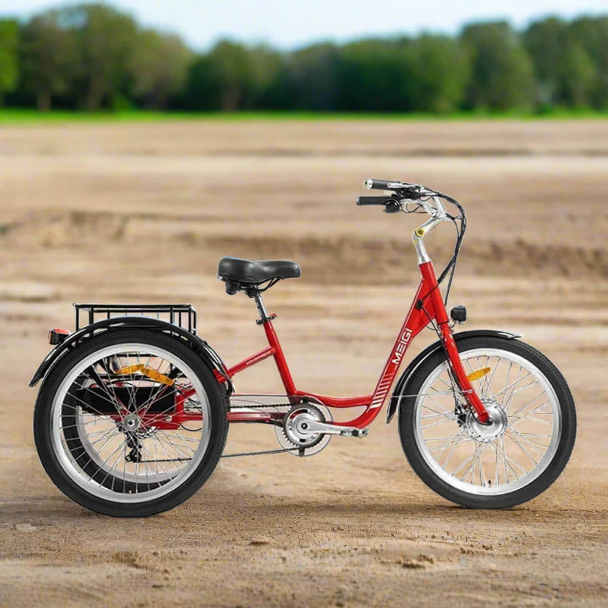 Dwmeigi MG708 Hera 24-Inch 36V/13AH 350W Step-Through Adult Electric Trike, 330LBS (SAK60302) - Image 25