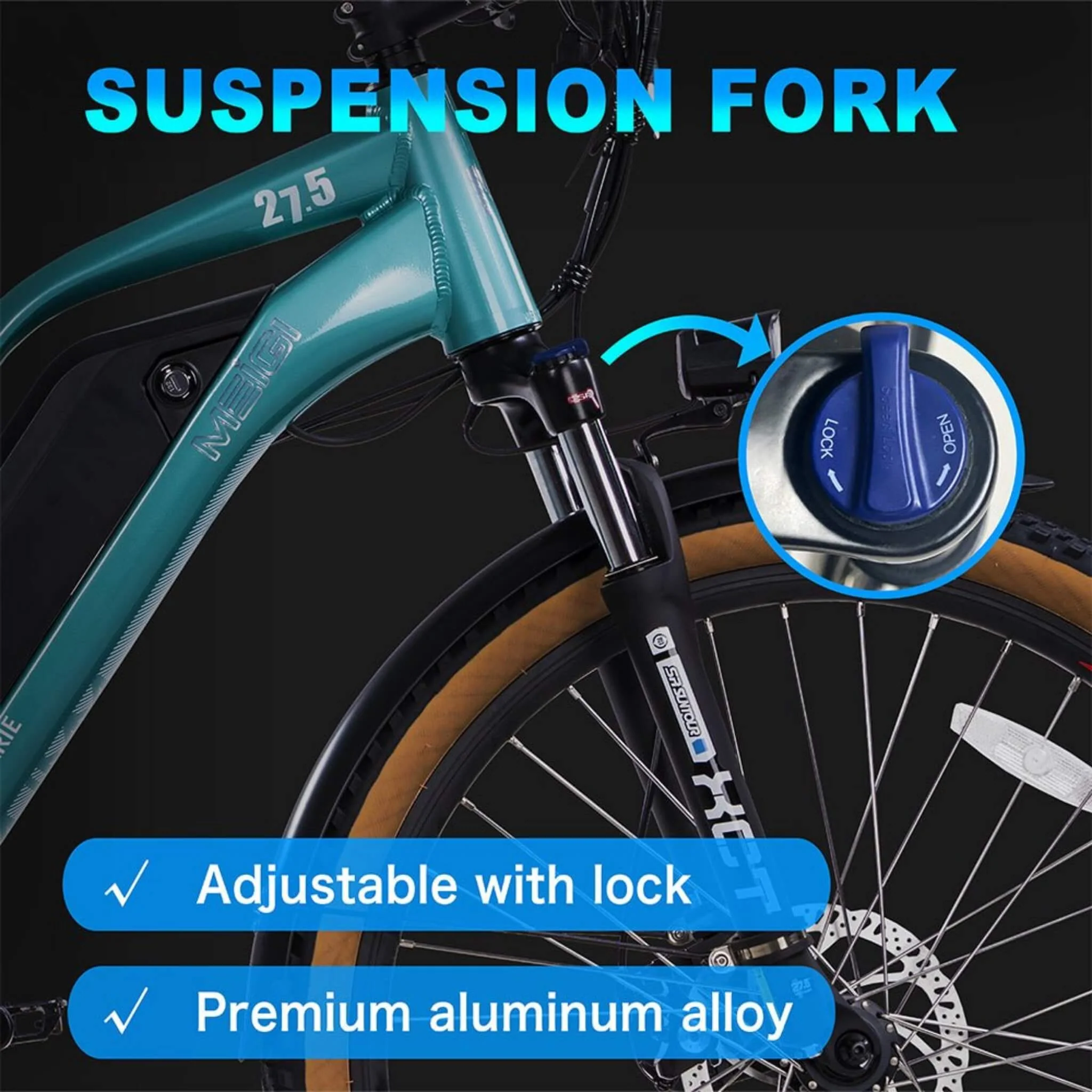 Dwmeigi MG7613 Hestia 26-Inch 48V/13AH 750W Fat Tire Electric Bike, 280LBS (SAK92541) - Image 4