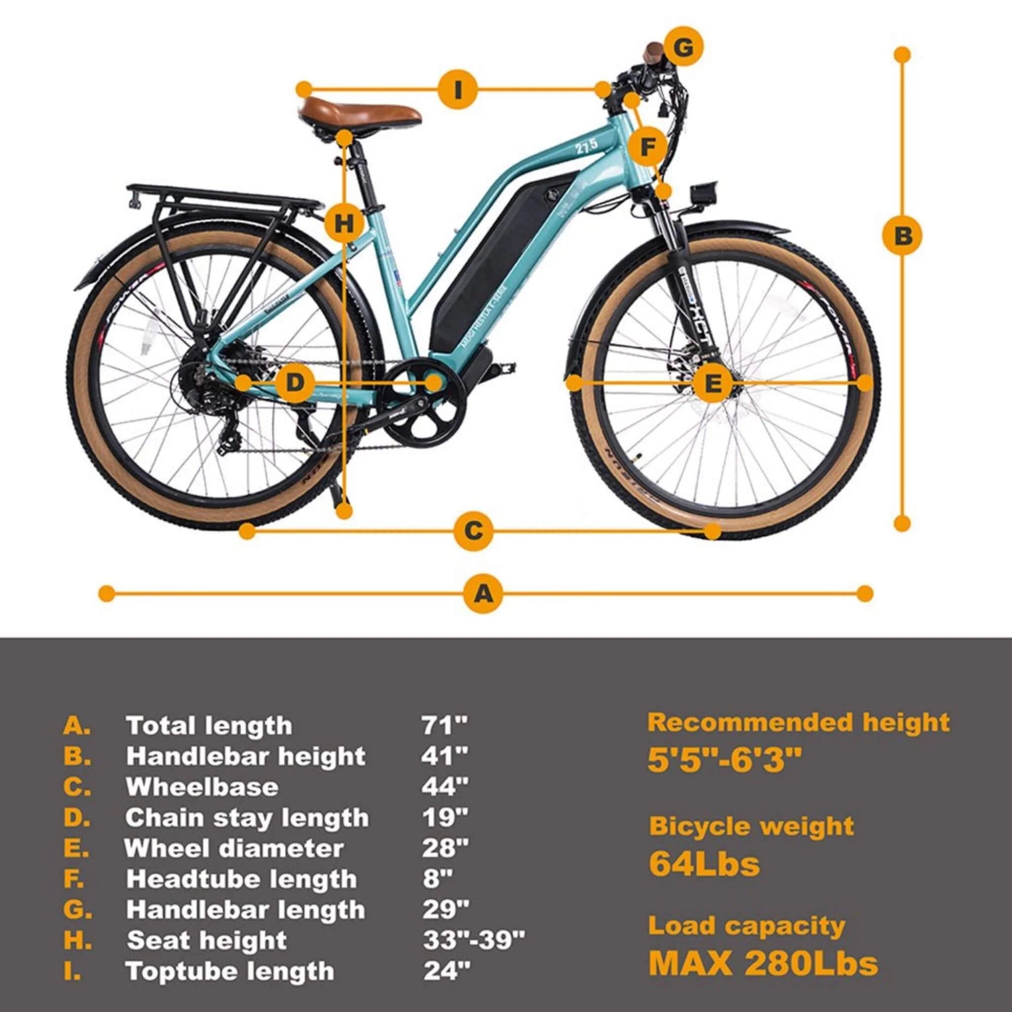 Dwmeigi MG7613 Hestia 26-Inch 48V/13AH 750W Fat Tire Electric Bike, 280LBS (SAK92541) - Image 8