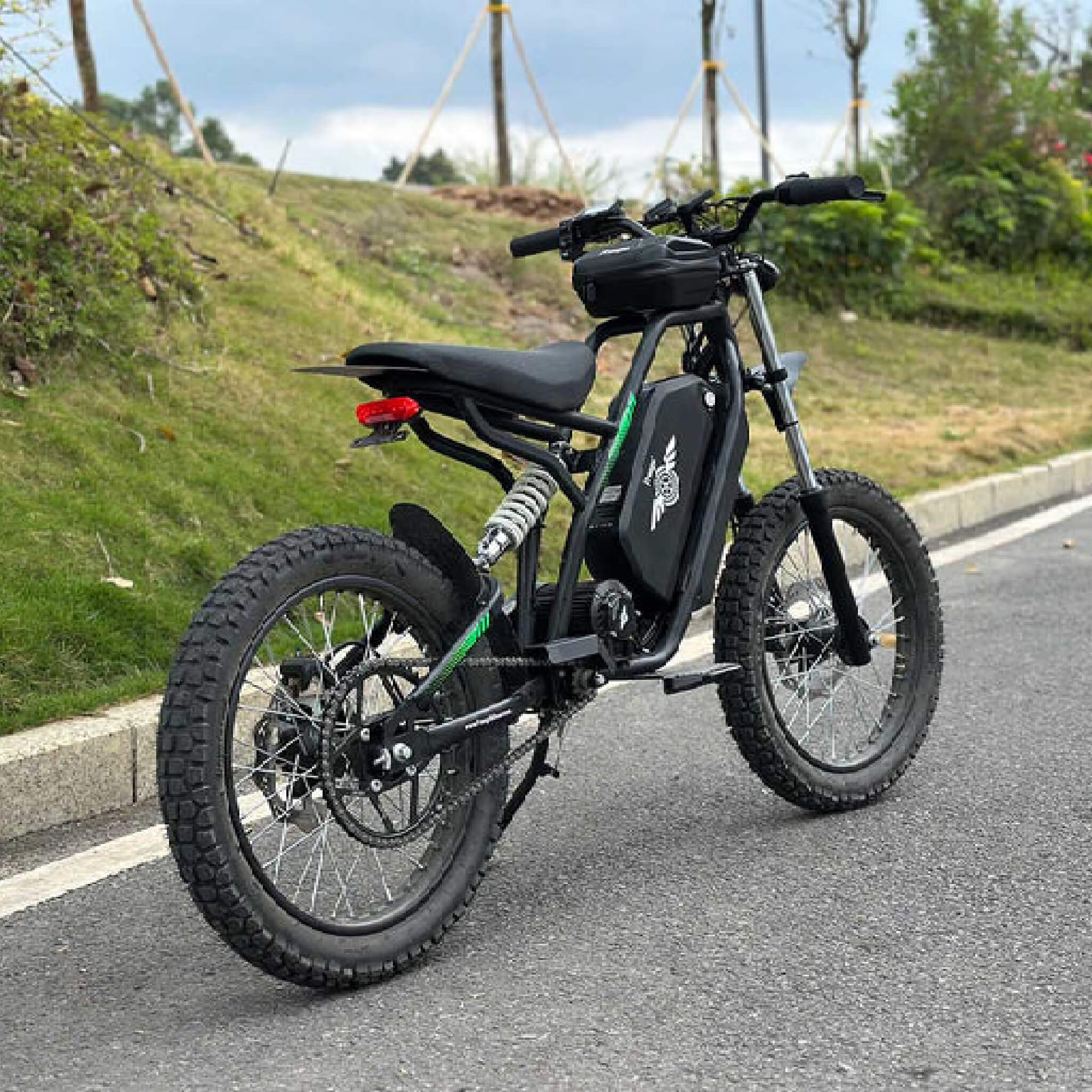 Freego Nova 3 Mid-Drive All-Terrain Electric Motorcycle, 3000W  (SAK19582) - Image 10