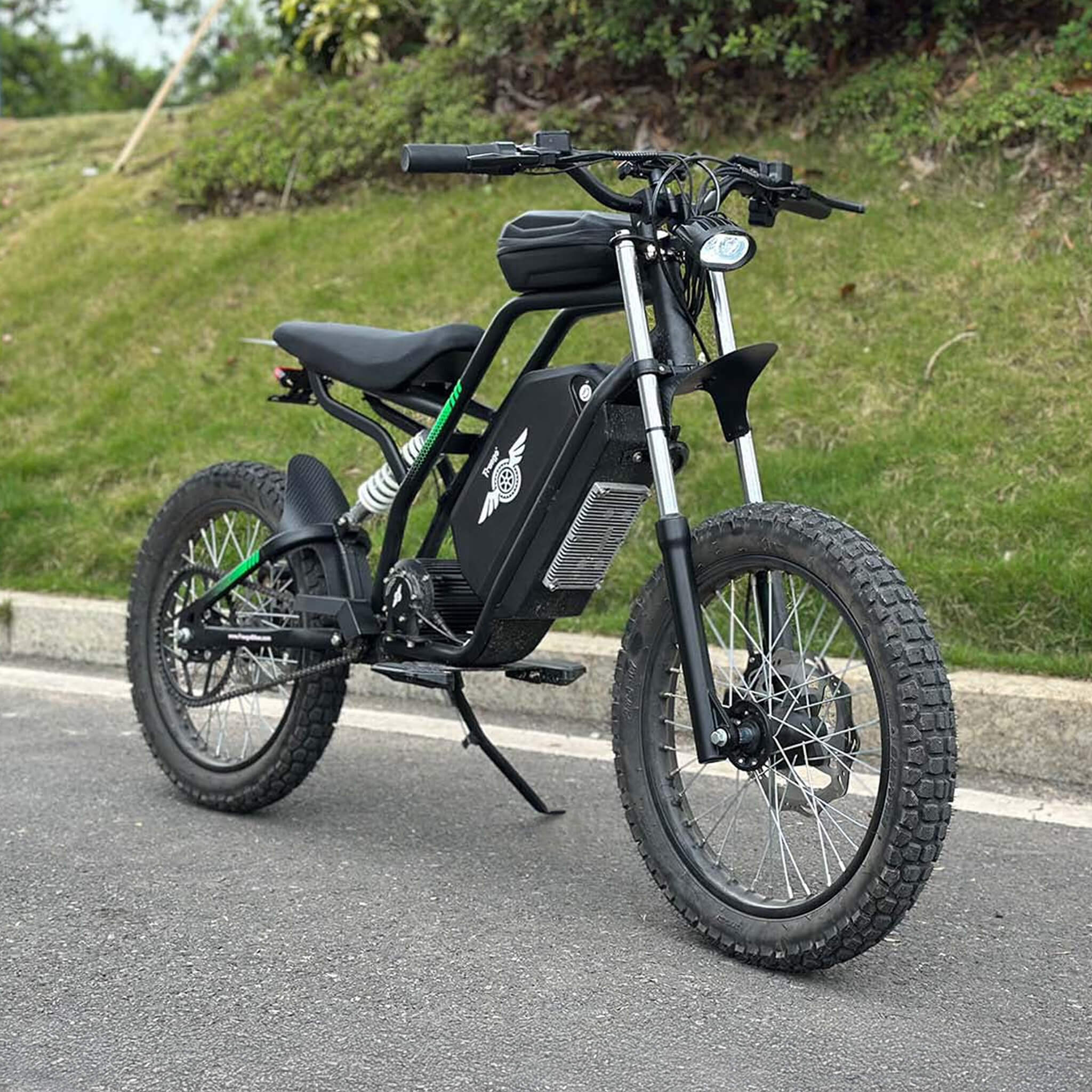 Freego Nova 3 Mid-Drive All-Terrain Electric Motorcycle, 3000W  (SAK19582) - Image 3