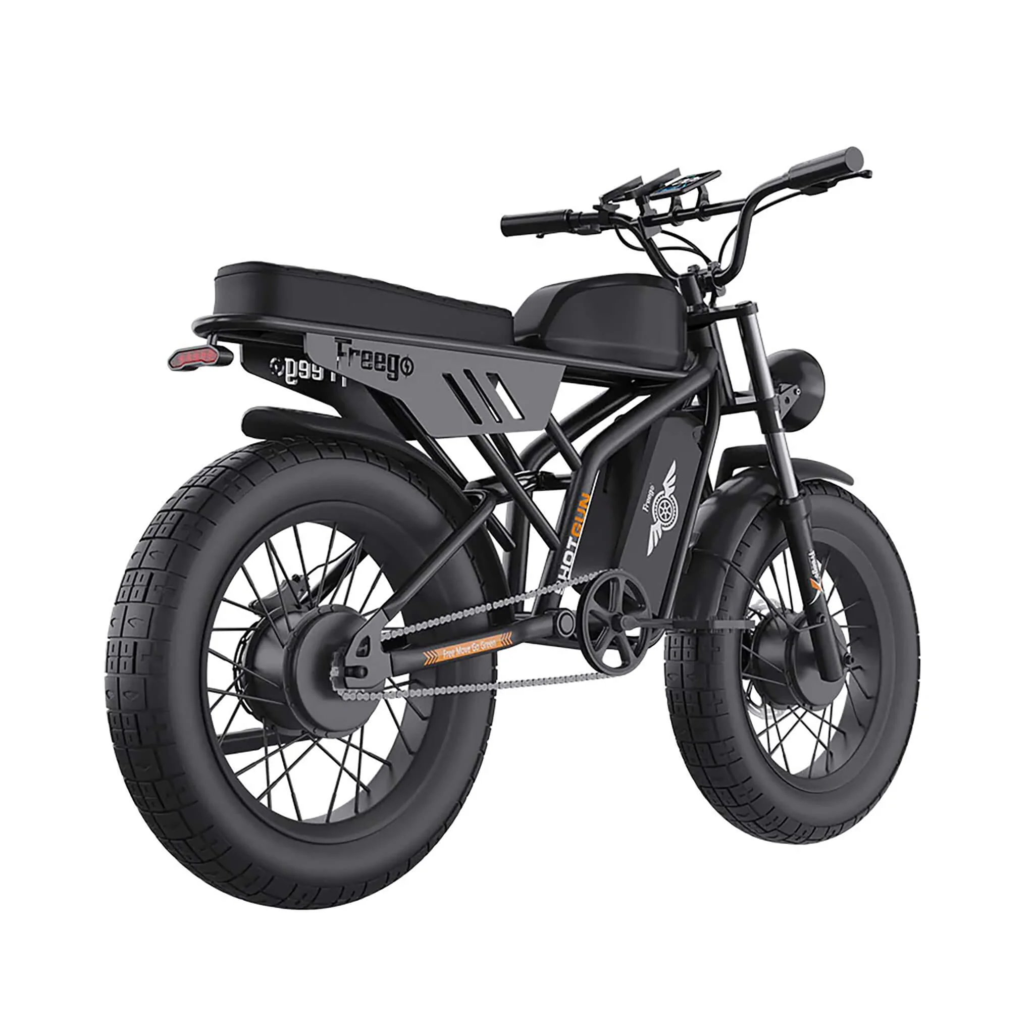 Freego Shotgun Flash F3 Pro Max Electric Dual Motor Bike, 1000W (SAK41583) - Image 10
