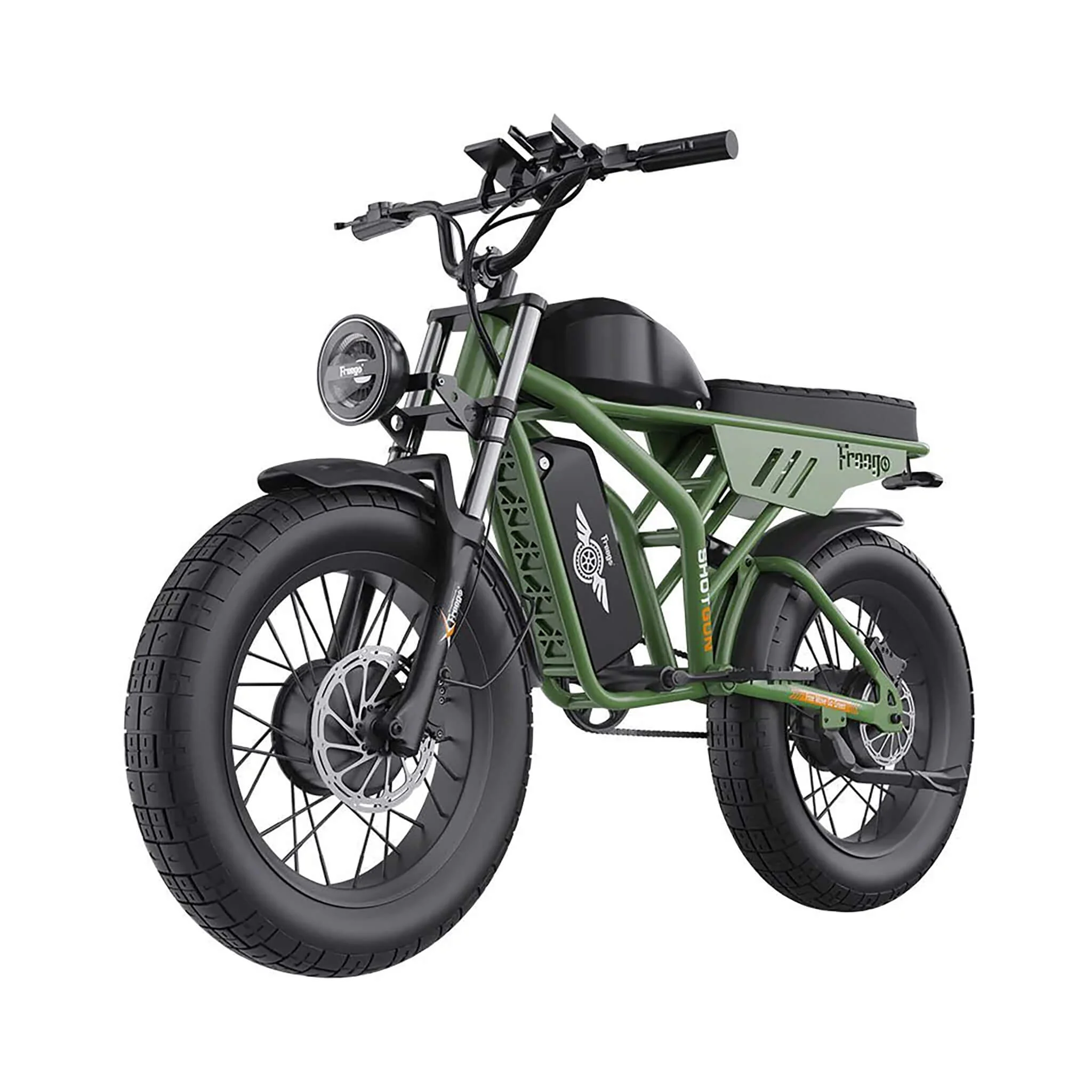 Freego Shotgun Flash F3 Pro Max Electric Dual Motor Bike, 1000W (SAK41583) - Image 12