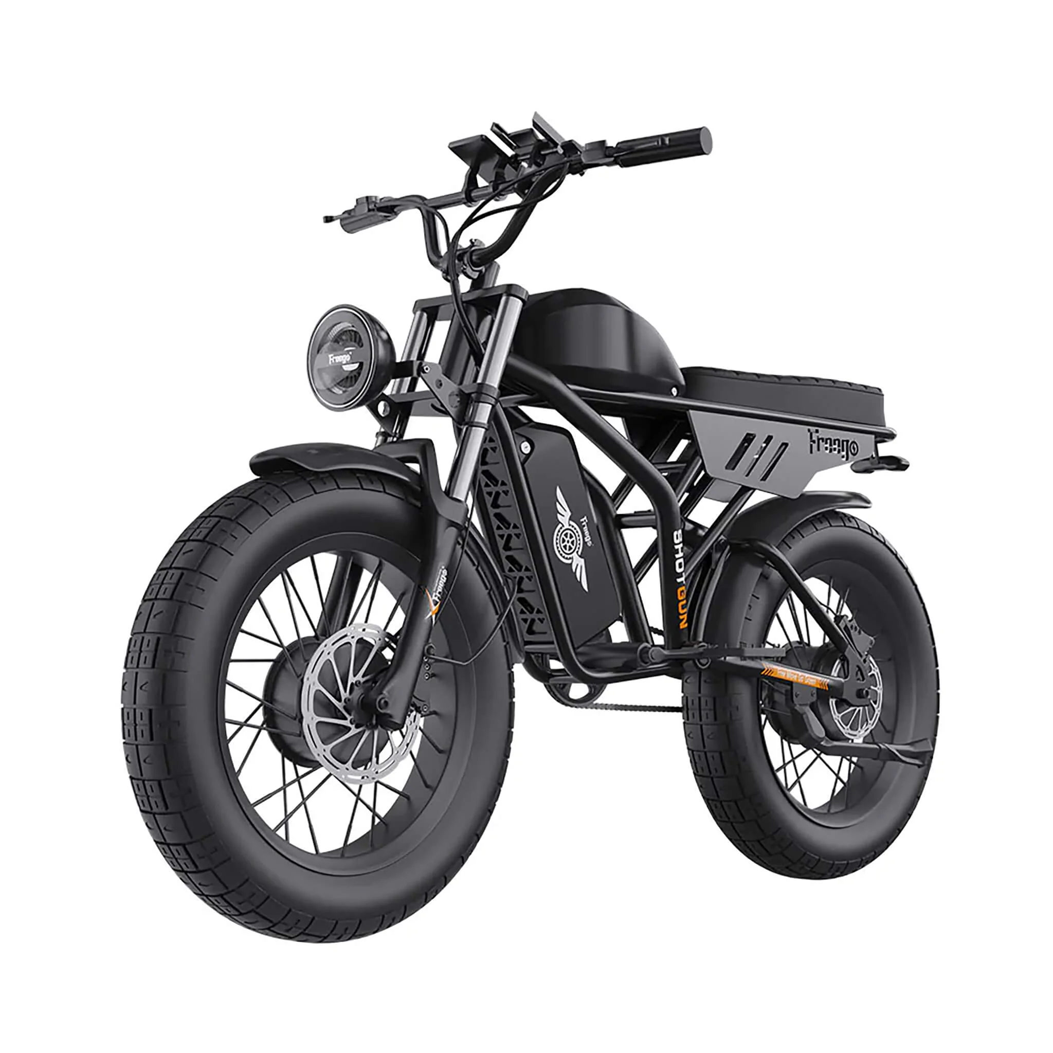 Freego Shotgun Flash F3 Pro Max Electric Dual Motor Bike, 1000W (SAK41583) - Image 13