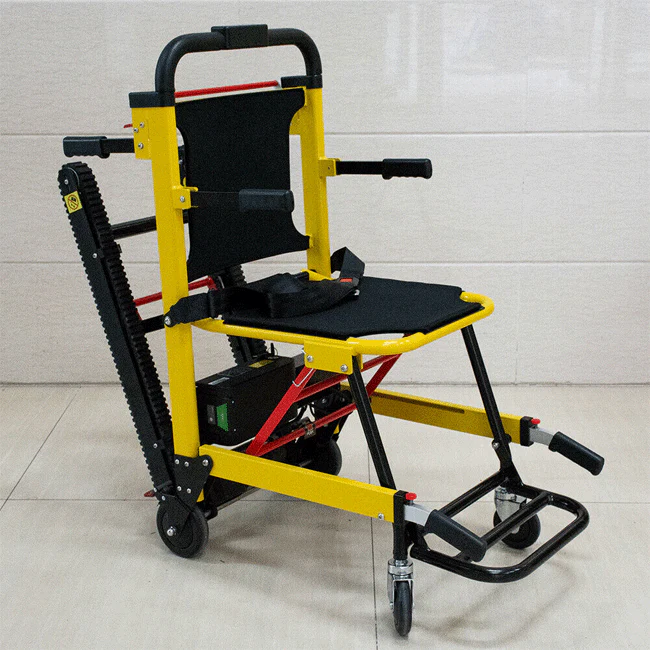 Motivo Heavy-Duty Electric Motorized Handicap Elderly EMS Home Stair Climbing Wheelchair Lift, 350LBS [FDA-Approved] (SAK54615) - Image 9