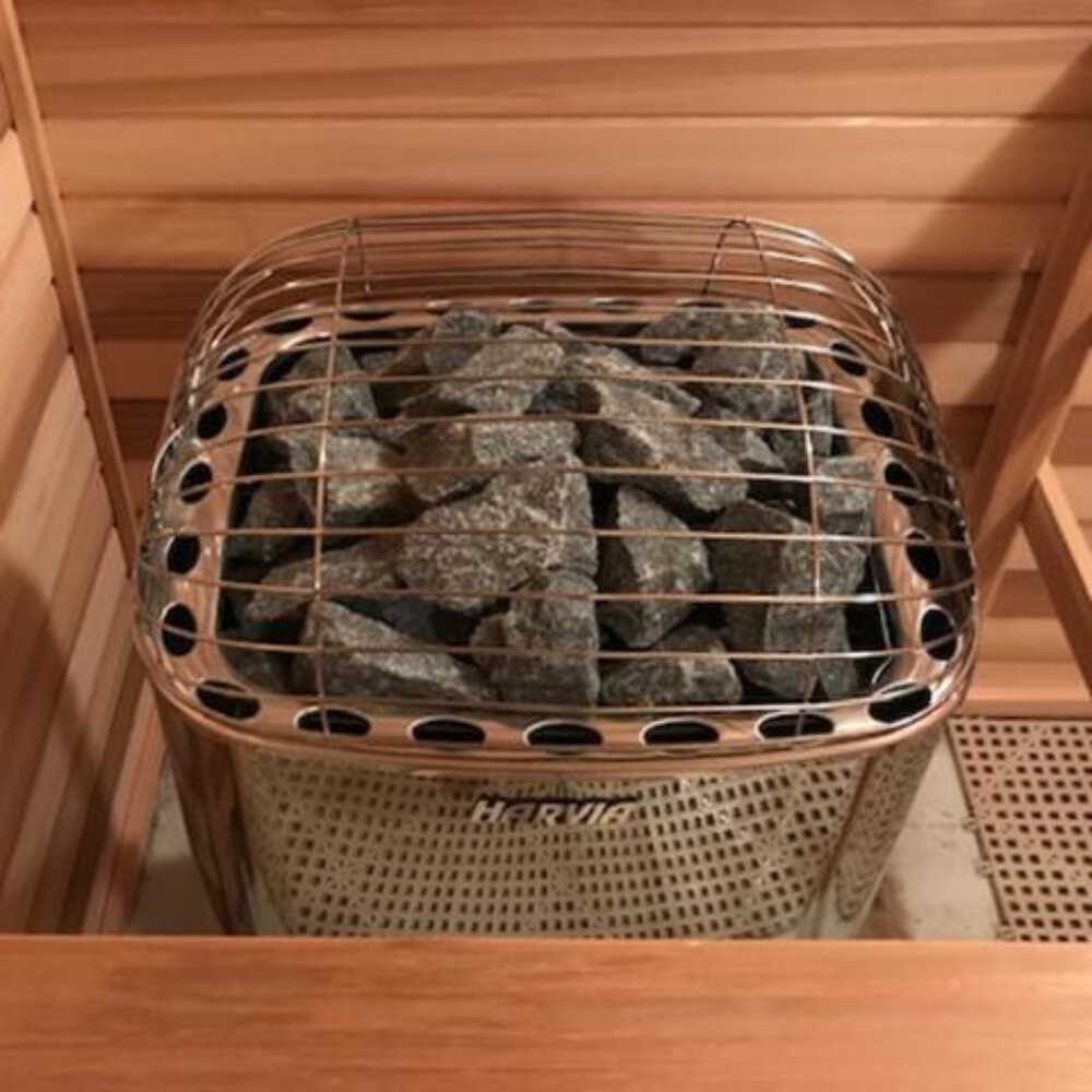 Harvia Club Deluxe Stainless Steel Electric Sauna Heater With Digital Control & Sauna Stones [HRKGU] (SAK27619) - Image 4