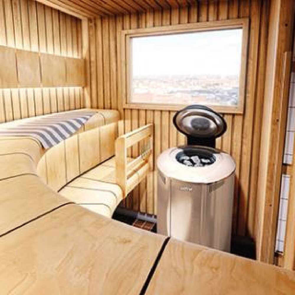 Harvia Forte AF Sauna Heater With Keypad Lock, Splash Proof Control Panel & Sauna Stones [HAFU] (SAK24015) - Image 4